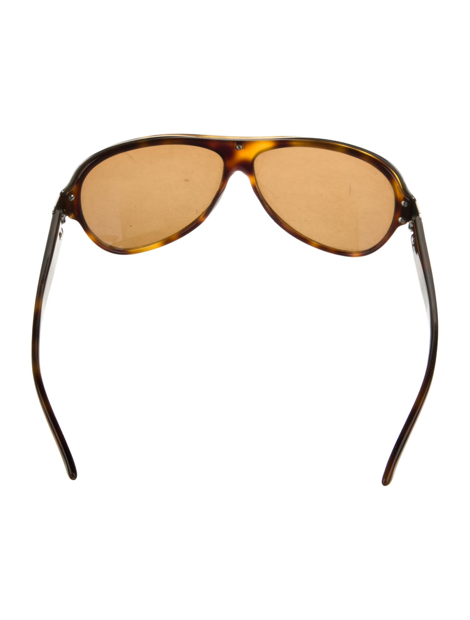 Gucci Web Accent Aviator Sunglasses