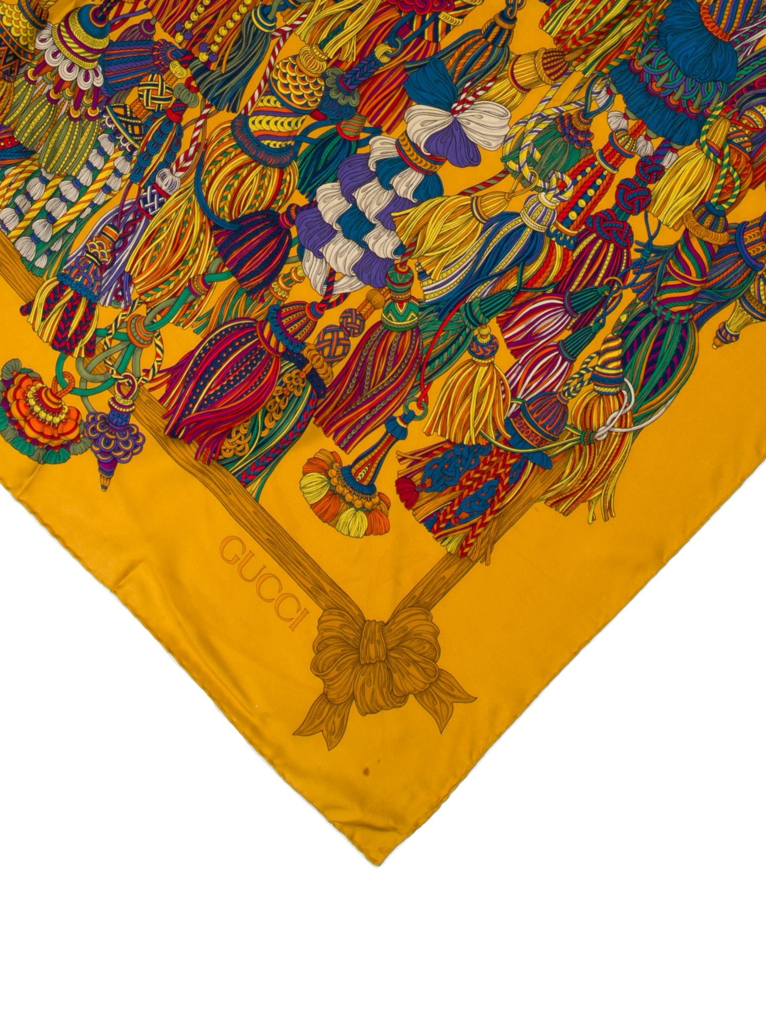 Gucci Silk Printed Scarf