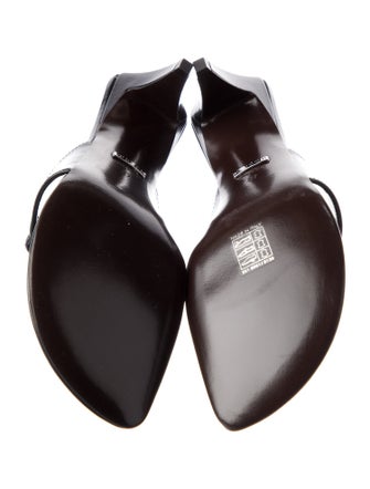 Gucci Horsebit Accent Patent Leather Slides