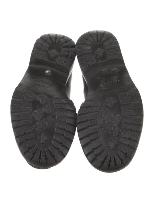 Gucci Horsebit Accent Leather Loafers