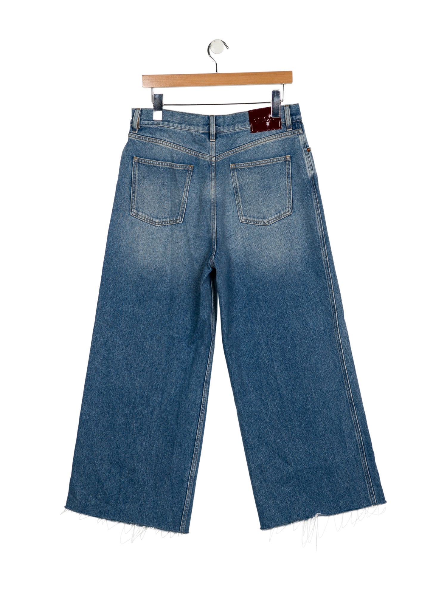 Gucci High-Rise Wide Leg Jeans