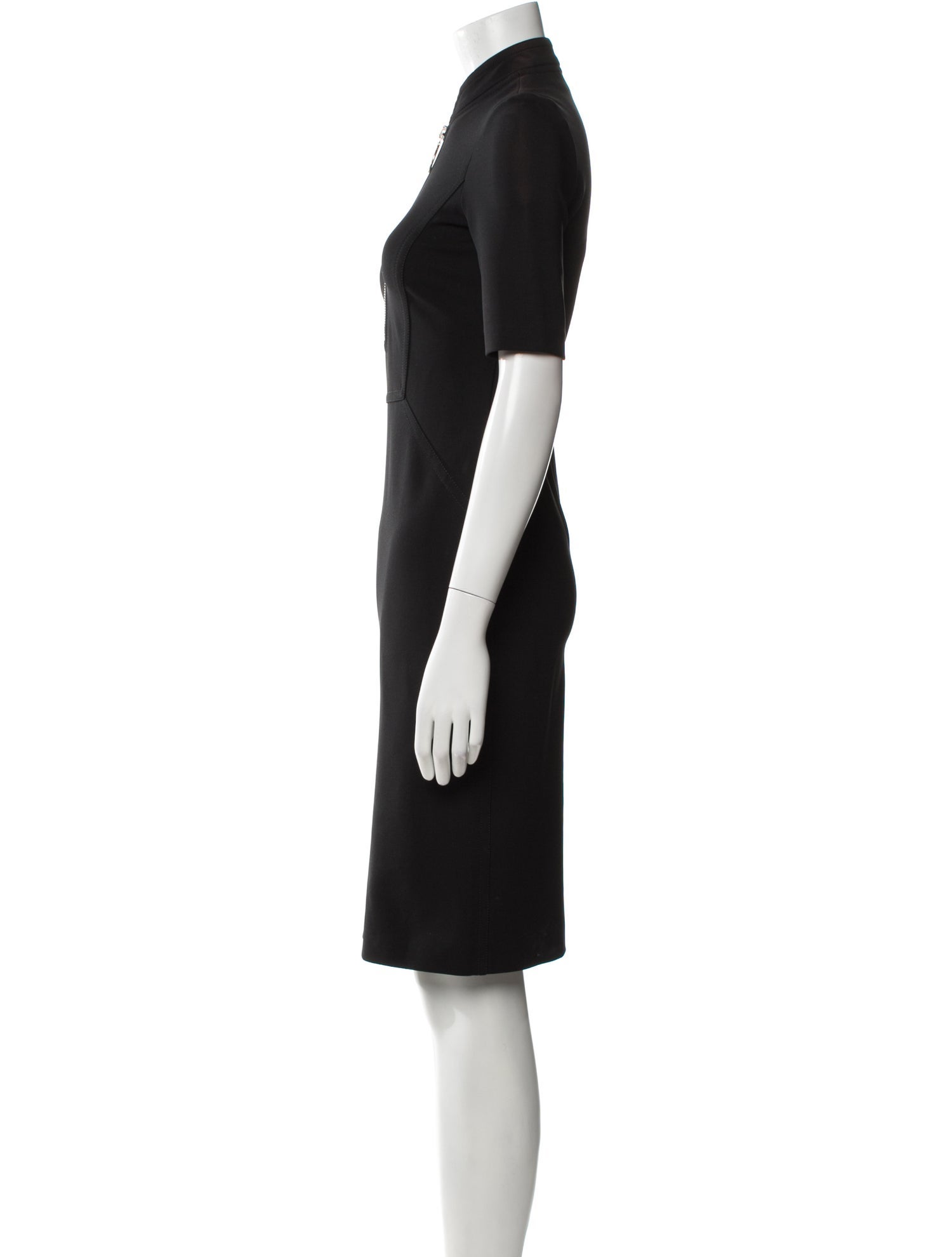 Gucci Mock Neck Knee-Length Dress