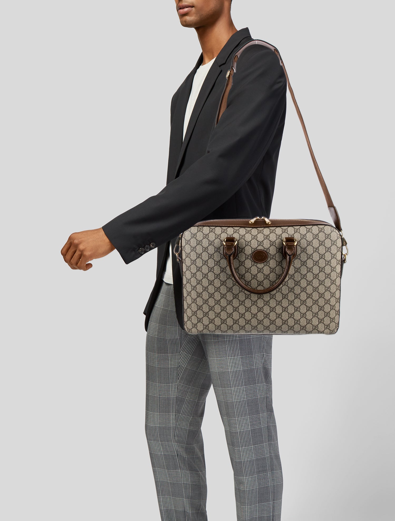 Gucci GG Supreme Briefcase