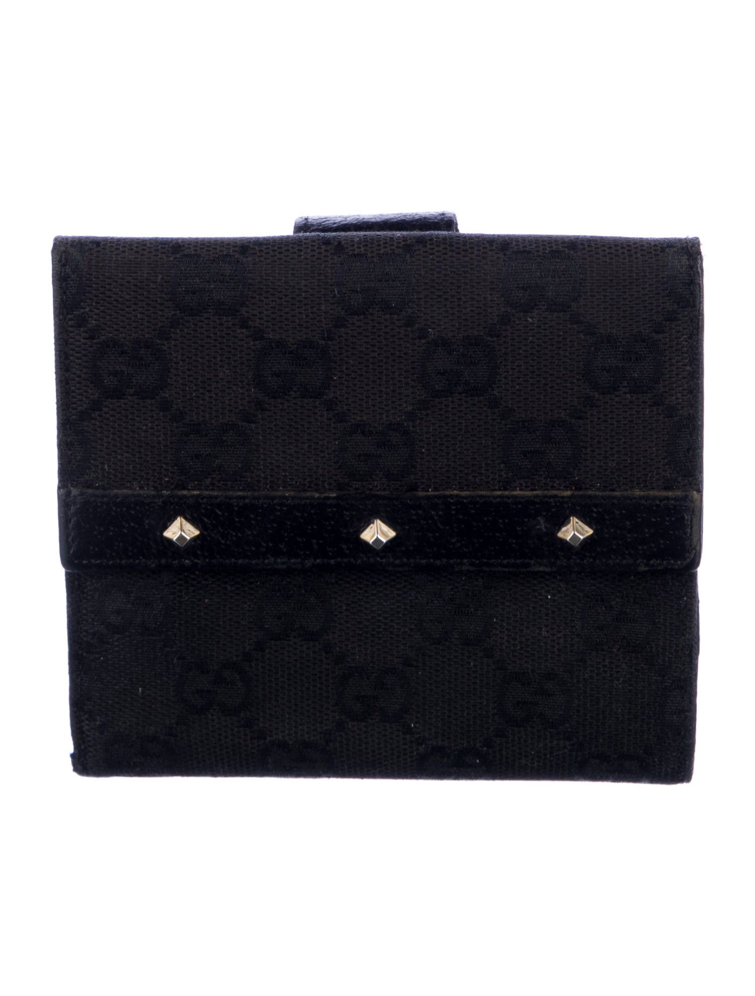 Gucci GG Canvas Canvas Compact Wallet