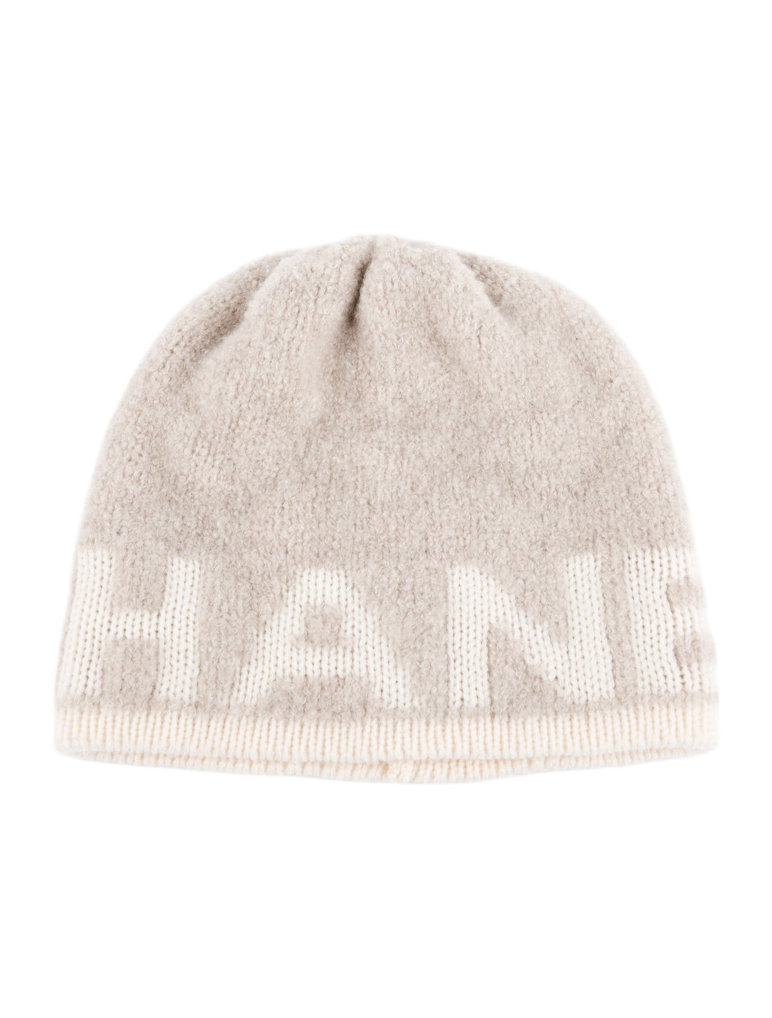 Chanel Cashmere-Blend Logo Beanie