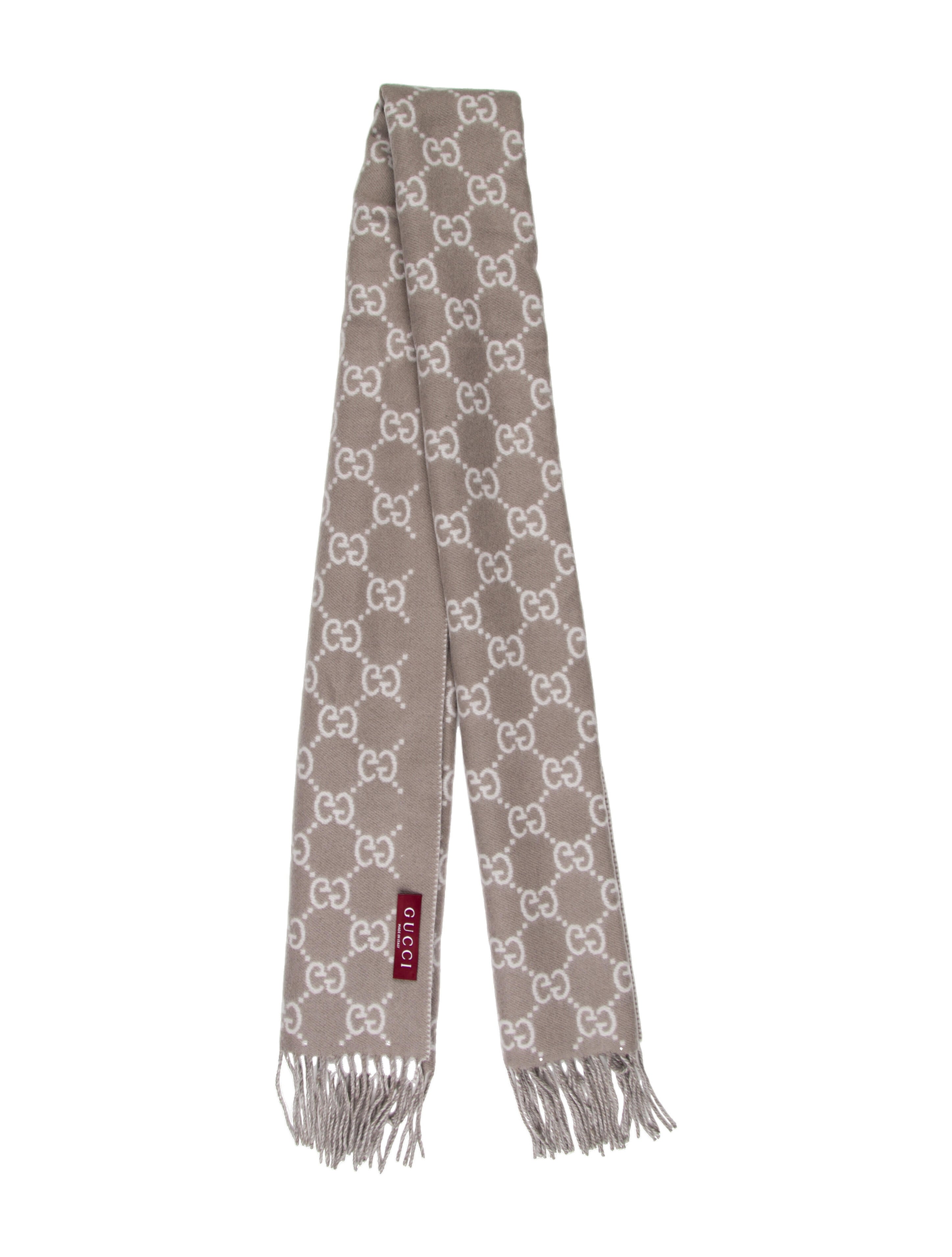Gucci Cashmere Printed Scarf