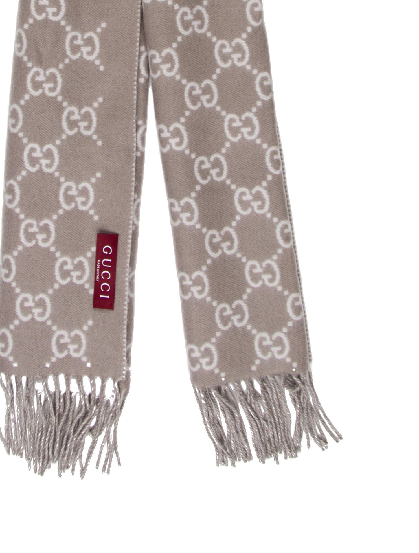 Gucci Cashmere Printed Scarf