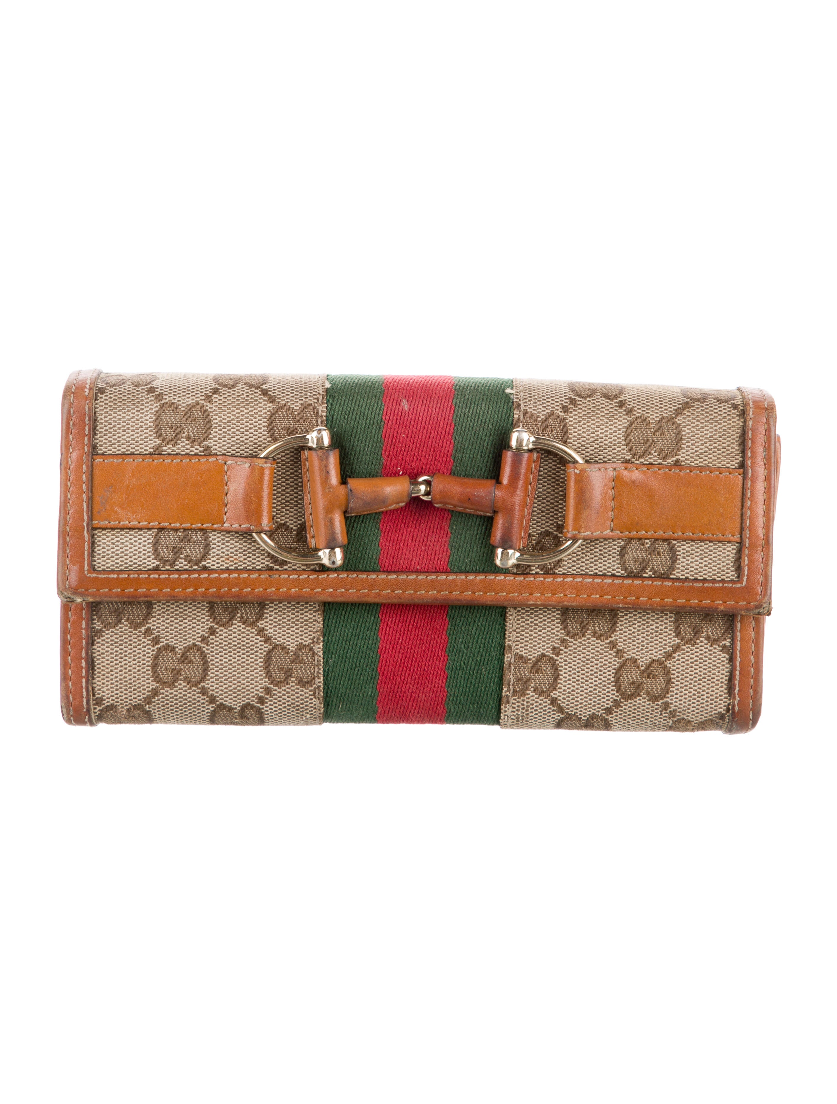 Gucci GG Canvas Canvas Continental Wallet
