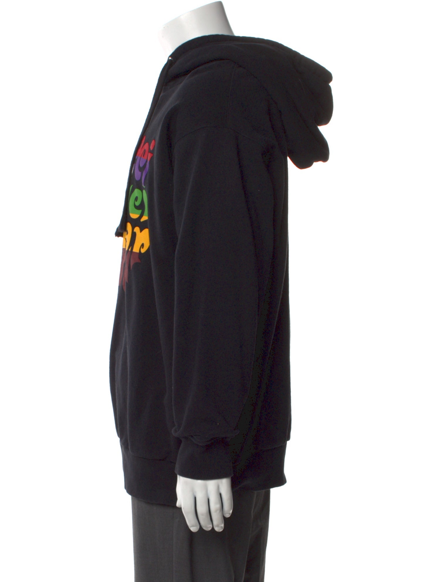 Gucci Graphic Print Crew Neck Hoodie