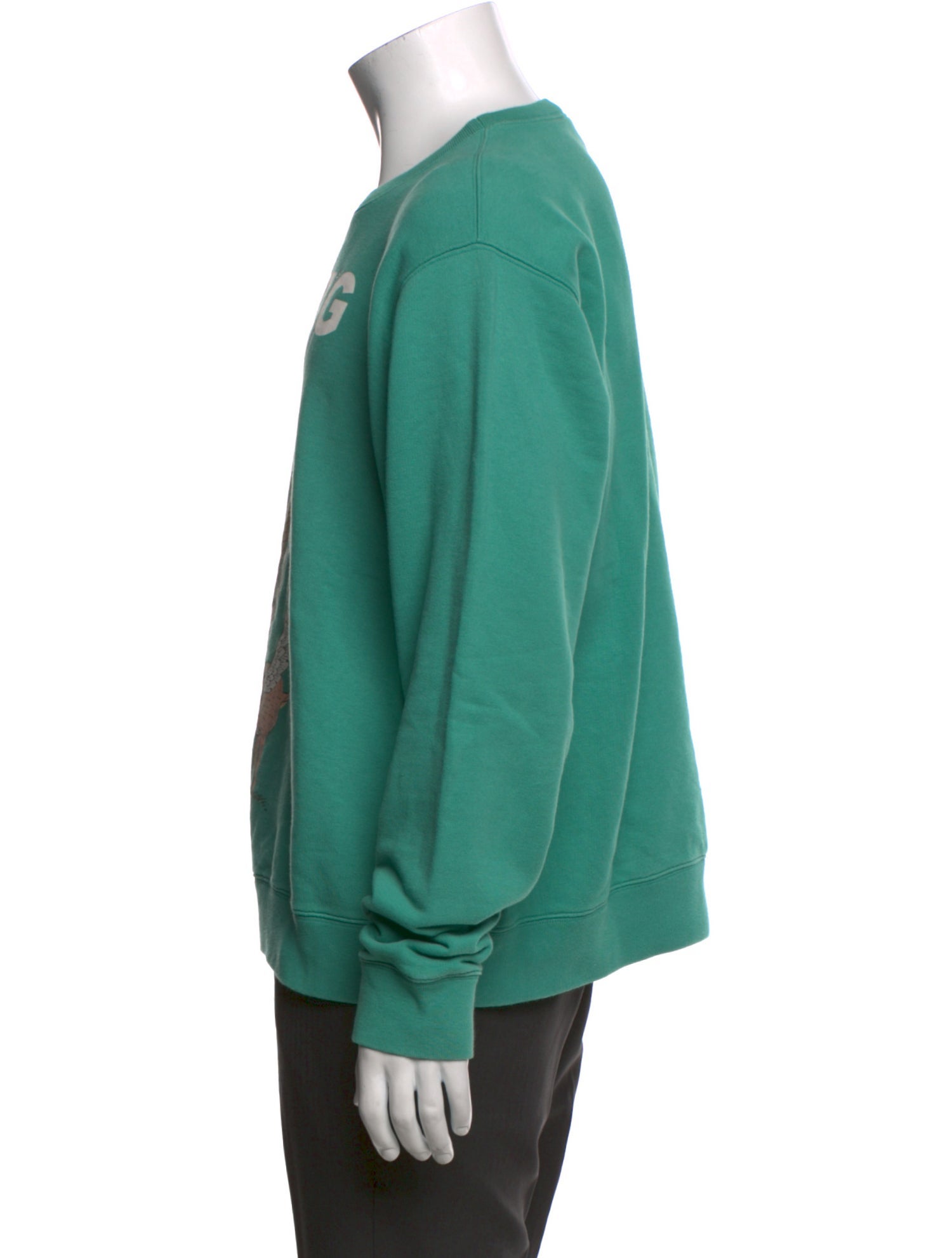 Gucci Graphic Print Crew Neck Sweatshirt