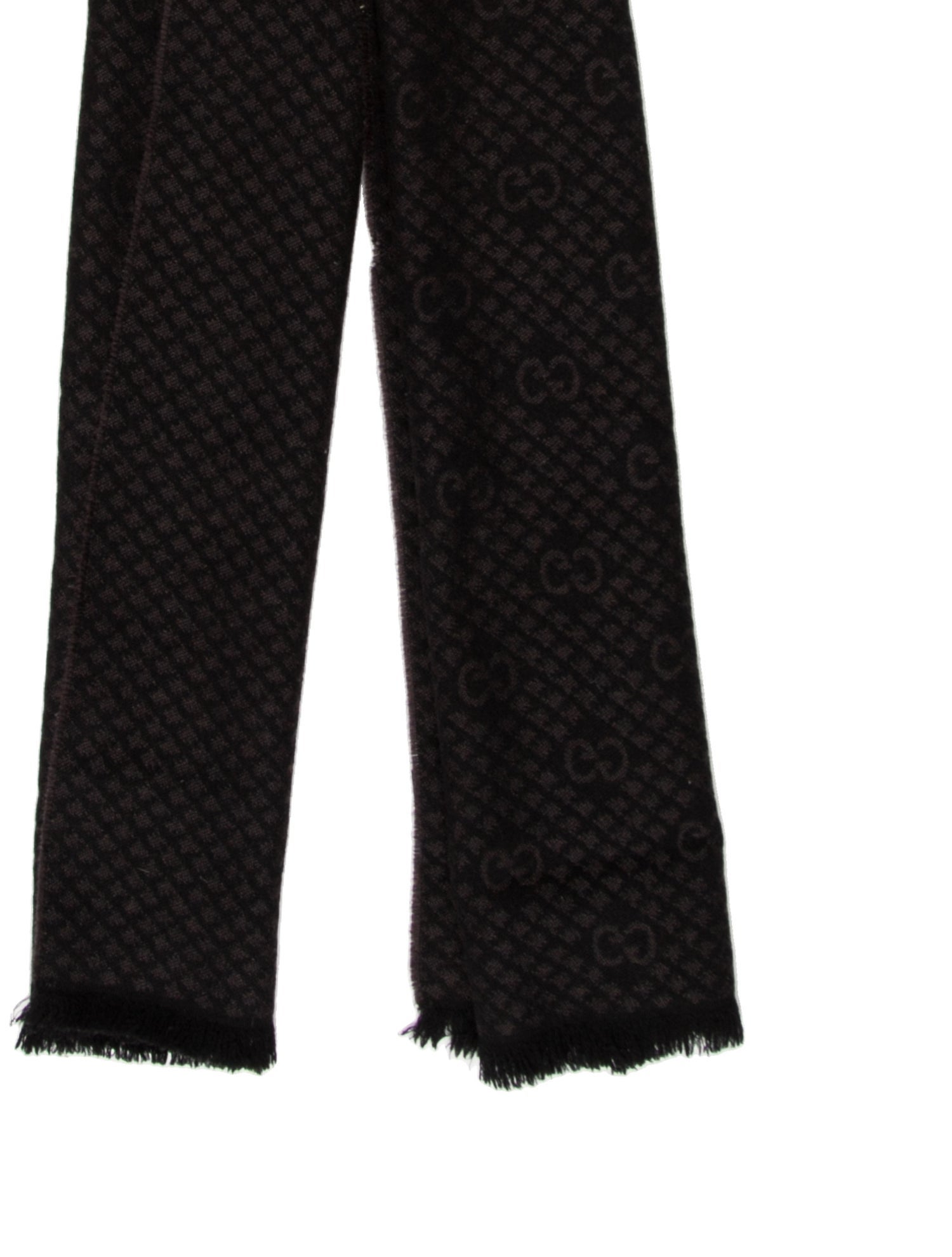 Gucci Wool Printed Scarf
