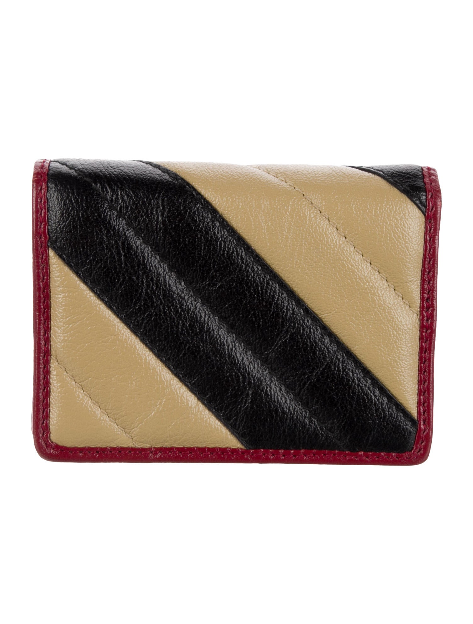 Gucci Double G Logo Leather Wallet