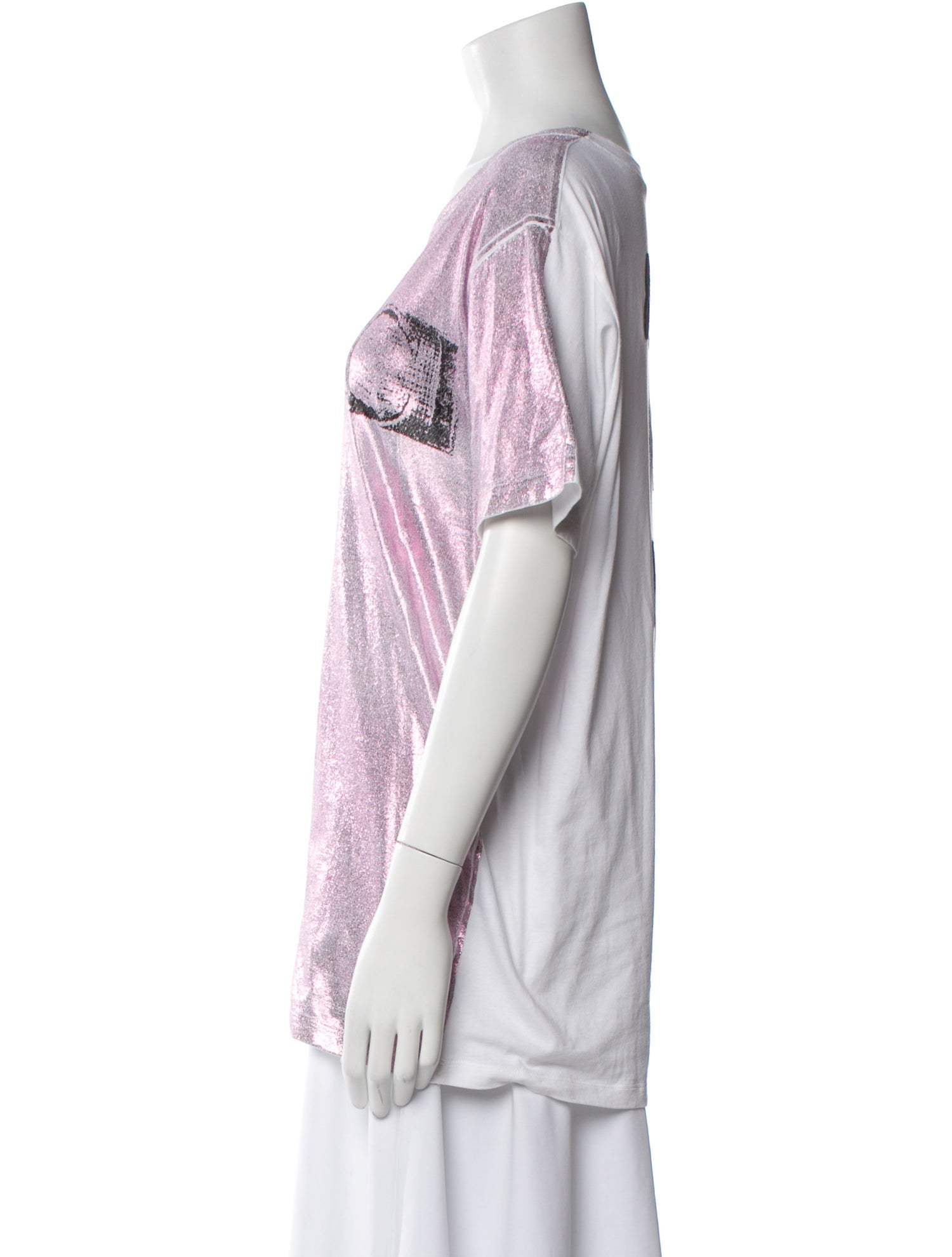 Gucci Scoop Neck Short Sleeve T-Shirt