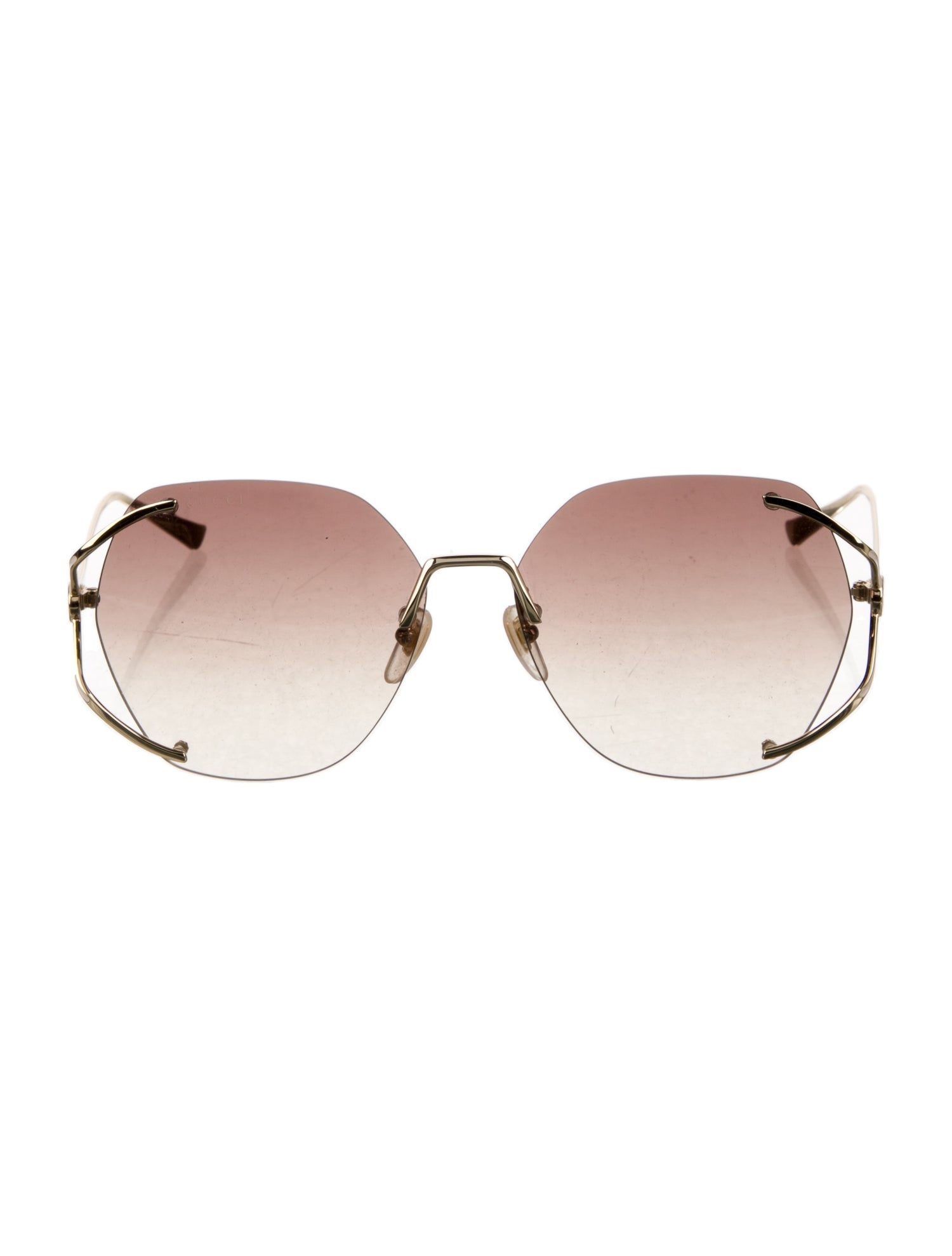Gucci Interlocking G Logo Oversize Sunglasses
