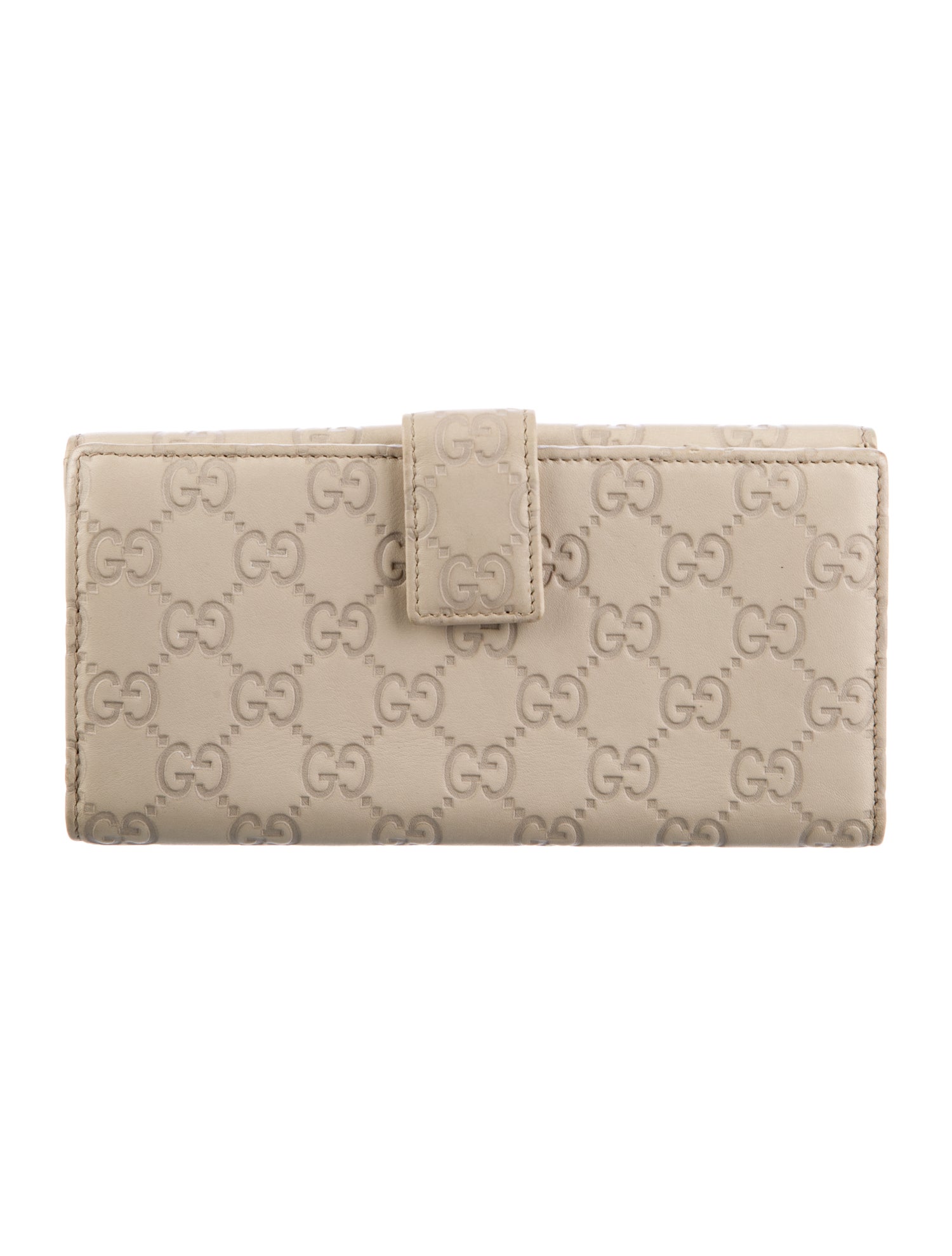 Gucci GG Signature Leather French Purse