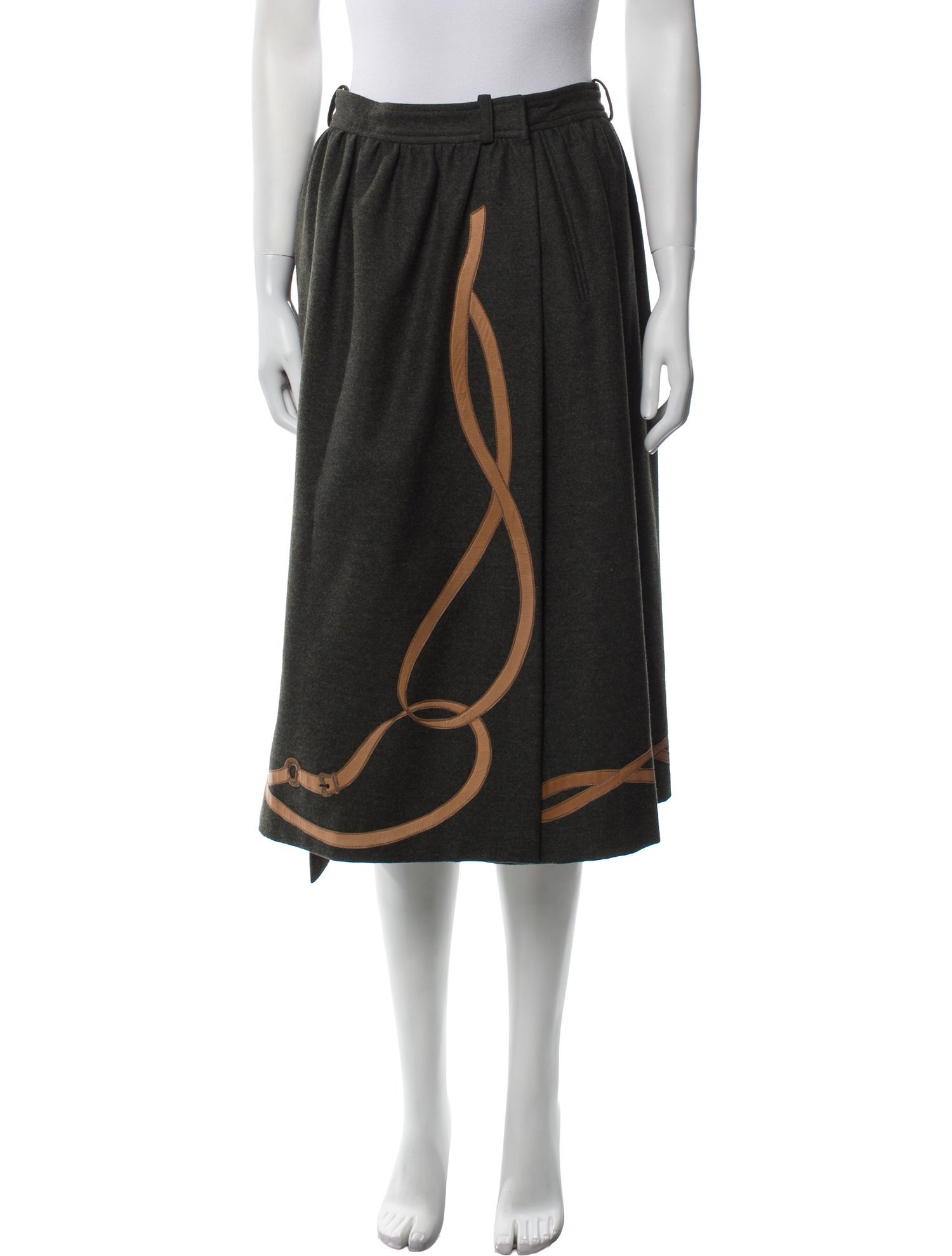 Gucci Vintage Knee-Length Skirt