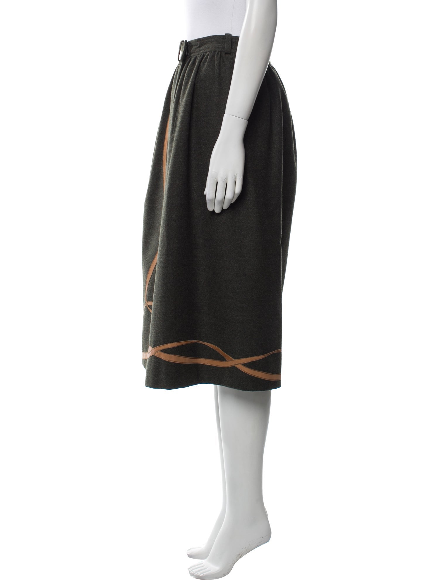 Gucci Vintage Knee-Length Skirt