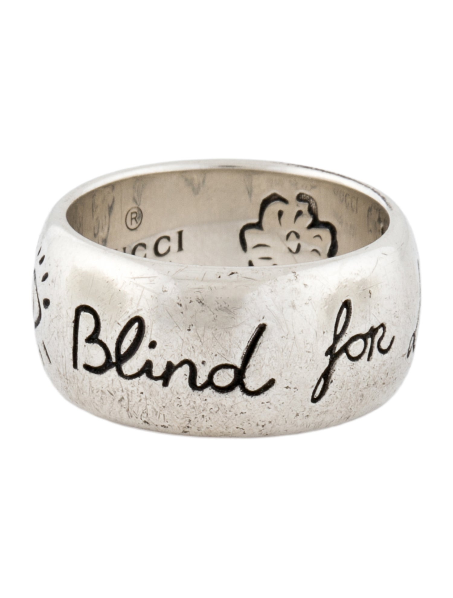 Gucci Blind for Love Band Ring