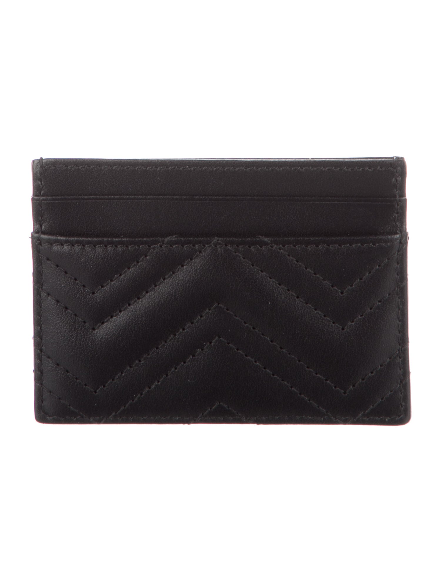 Gucci Double G Logo Leather Wallet