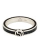 Gucci Enamel Interlocking G Band