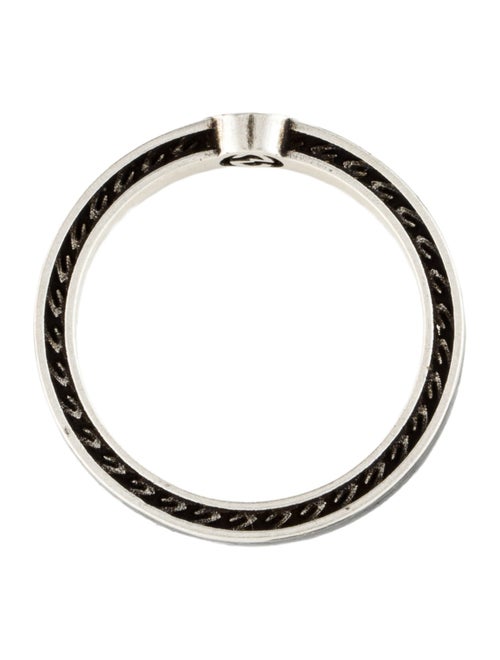 Gucci Enamel Interlocking G Band
