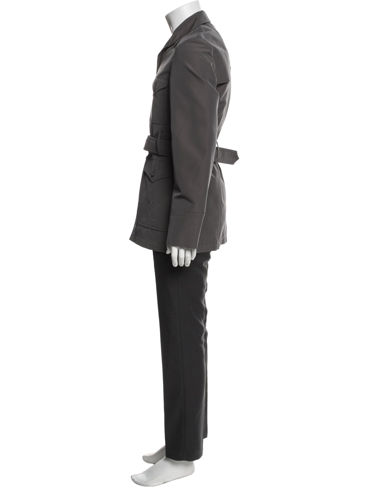 Gucci Wool Trench Coat w/ Tags