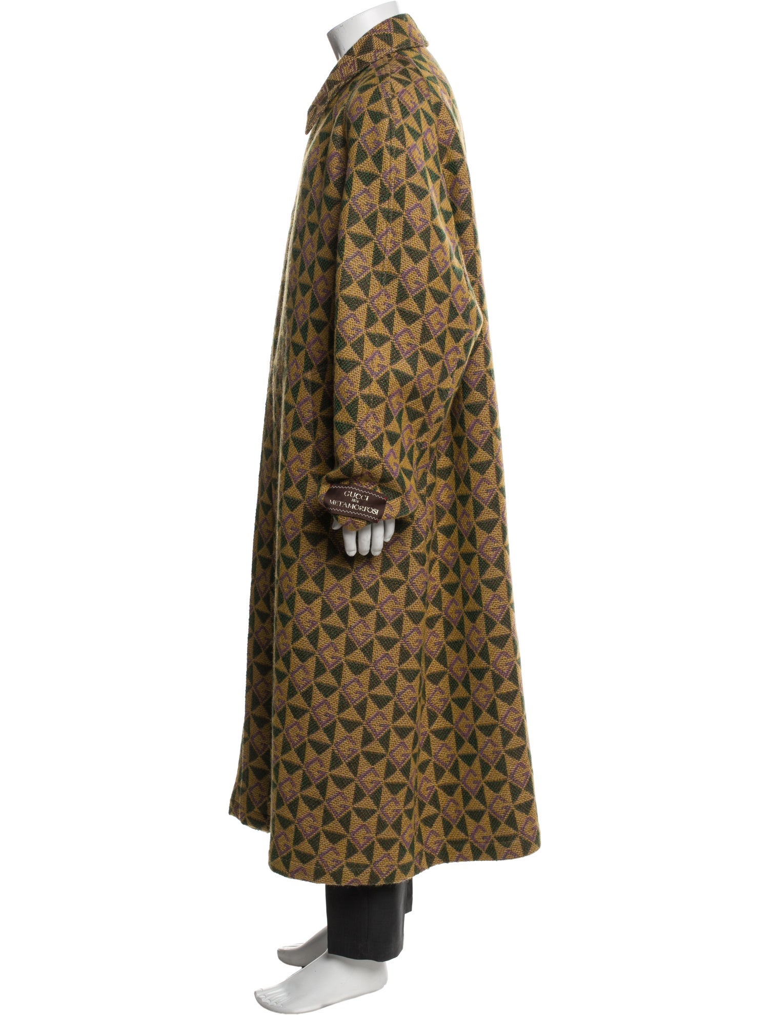 Gucci Printed Trench Coat