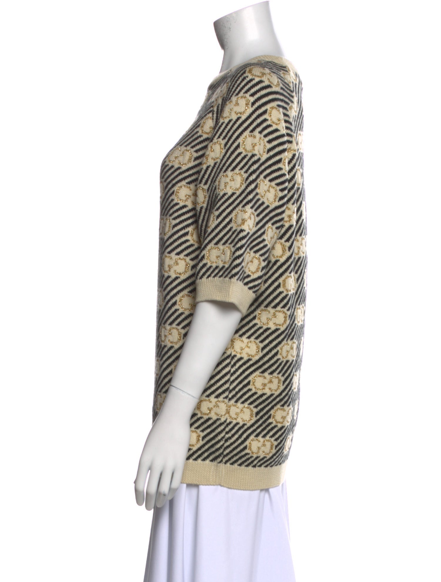 Gucci Wool Printed Sweater