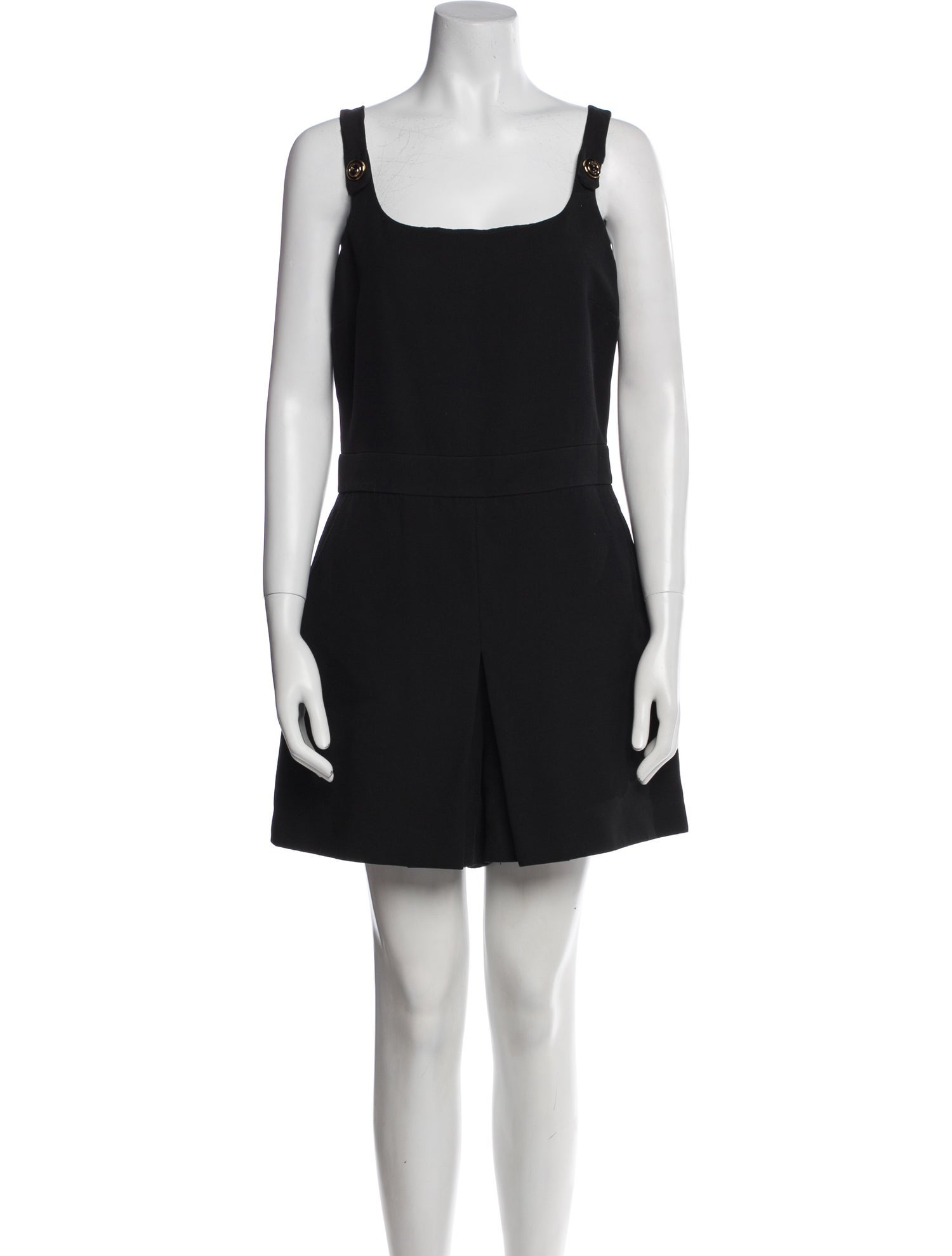 Gucci Silk Scoop Neck Romper