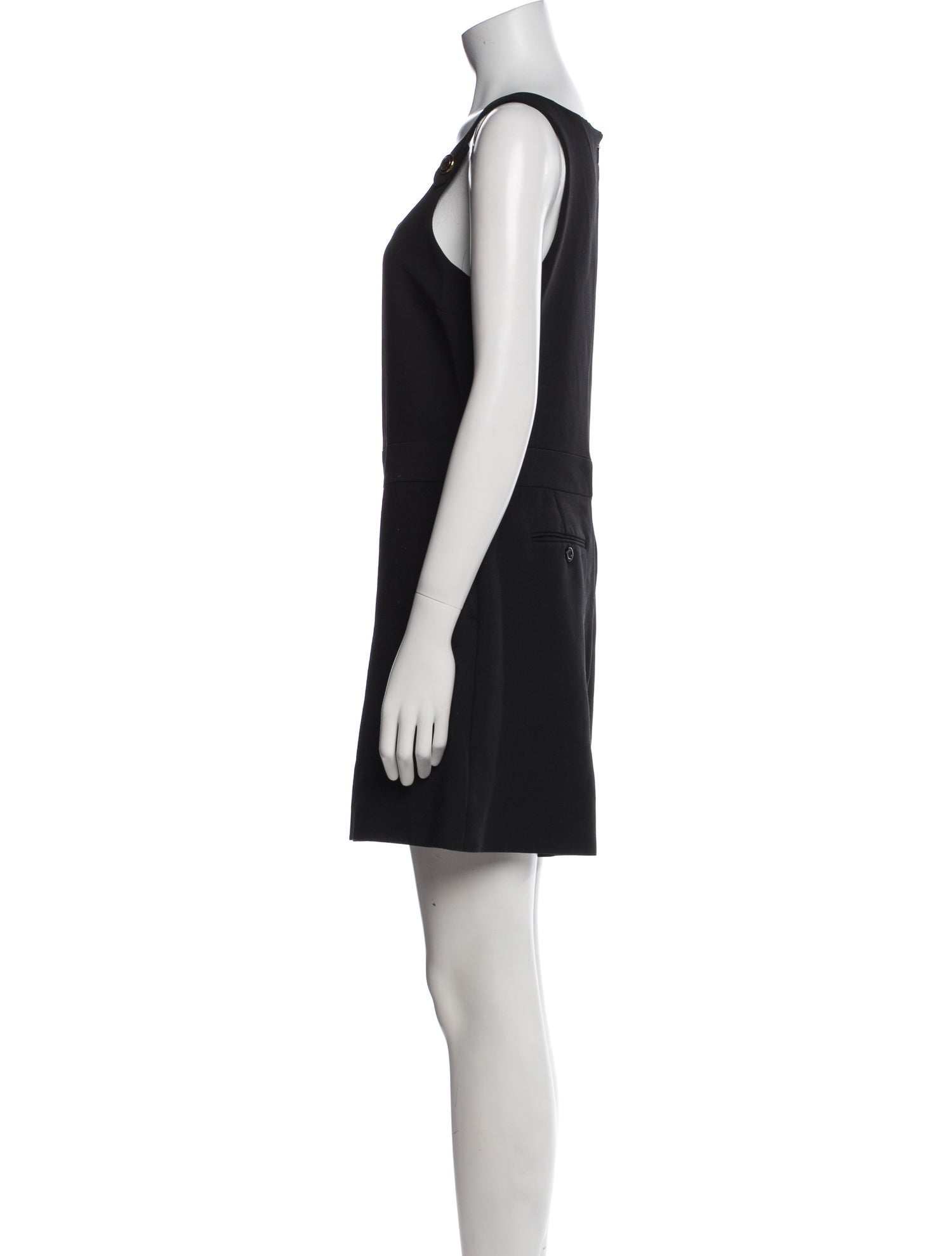 Gucci Silk Scoop Neck Romper