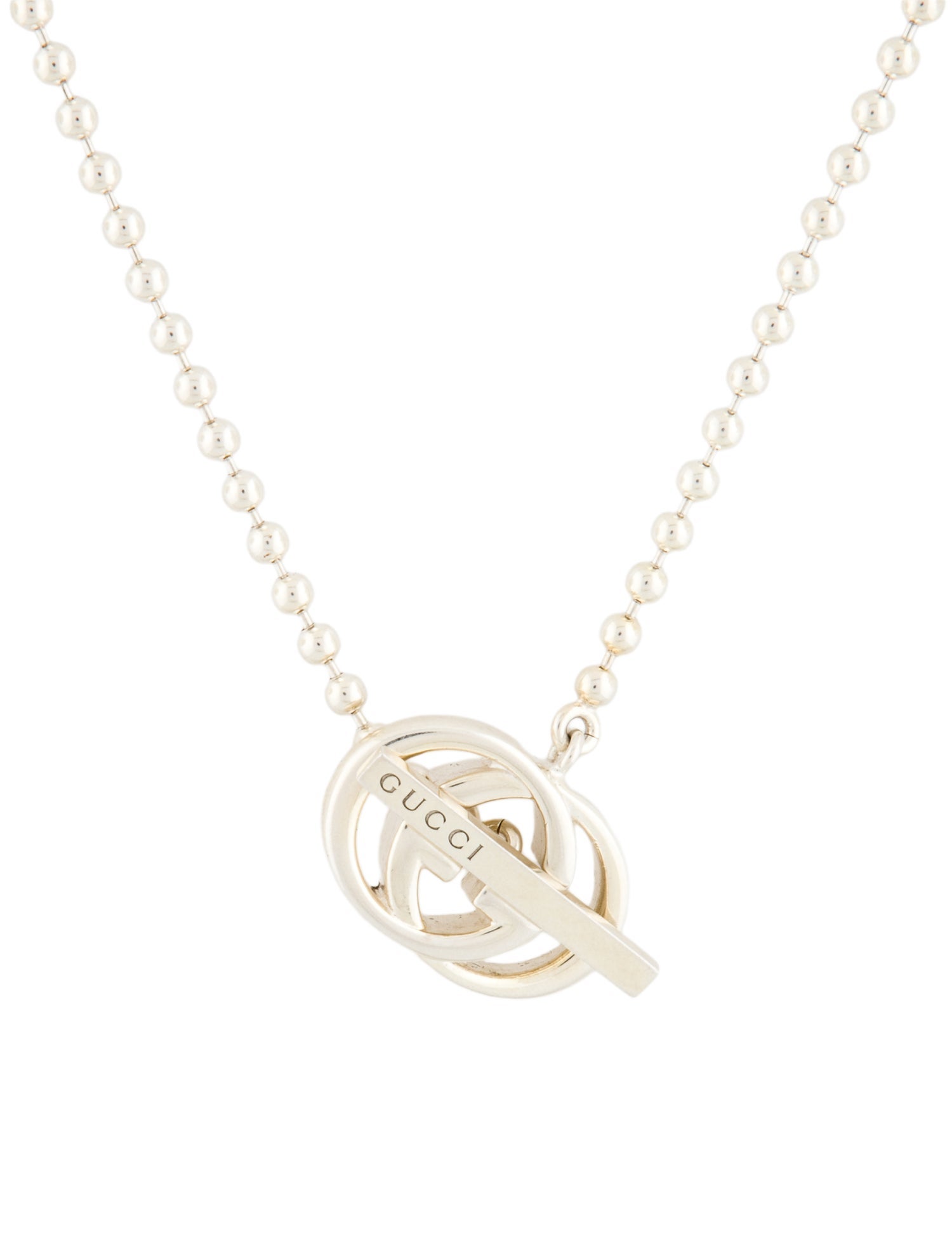 Gucci Interlocking G Toggle Necklace