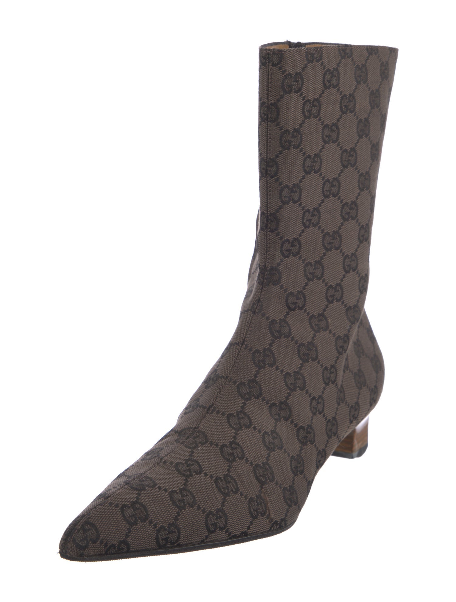 Gucci GG Canvas Canvas Boots