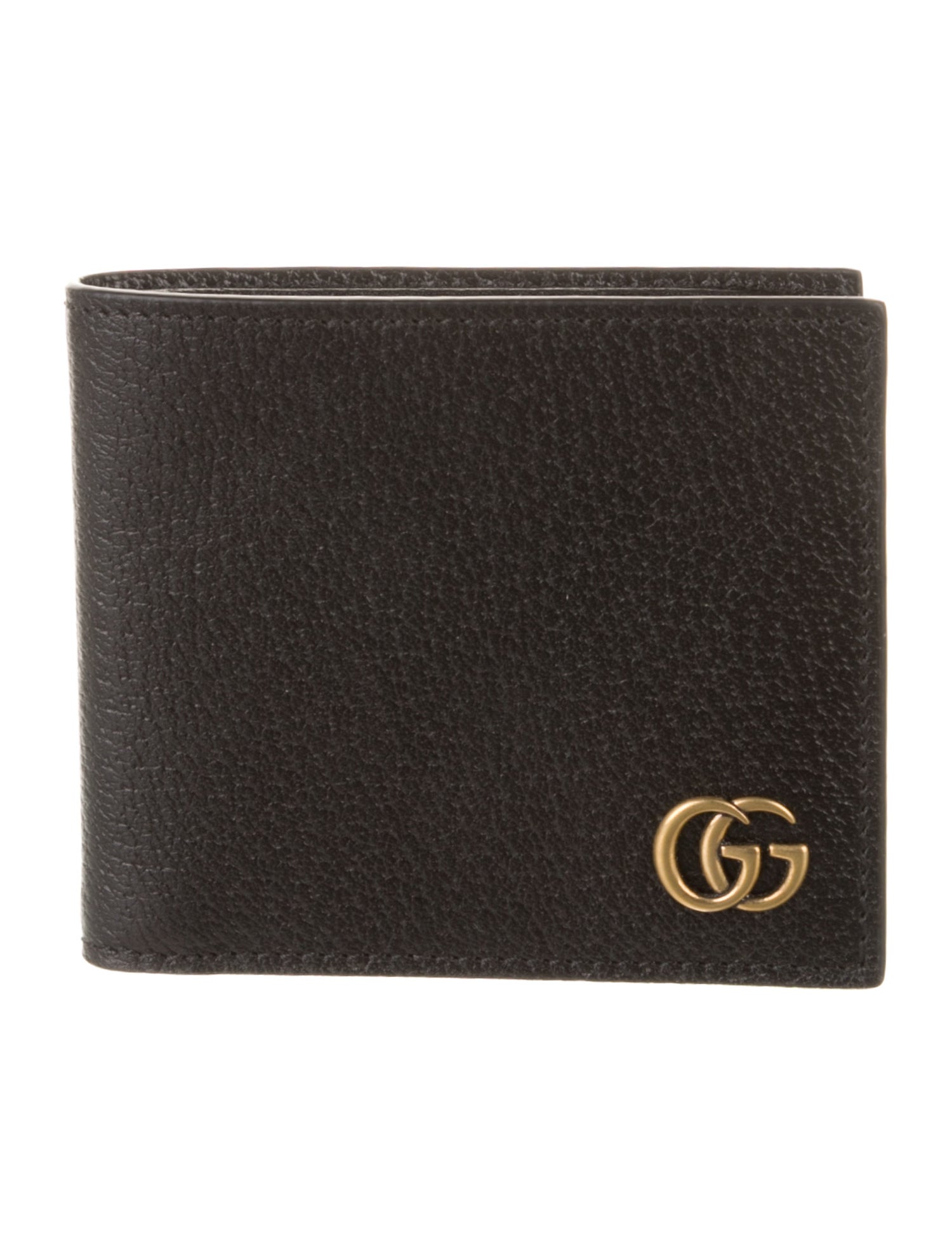 Gucci GG Marmont Bi-Fold Double G Logo Bifold Wallet