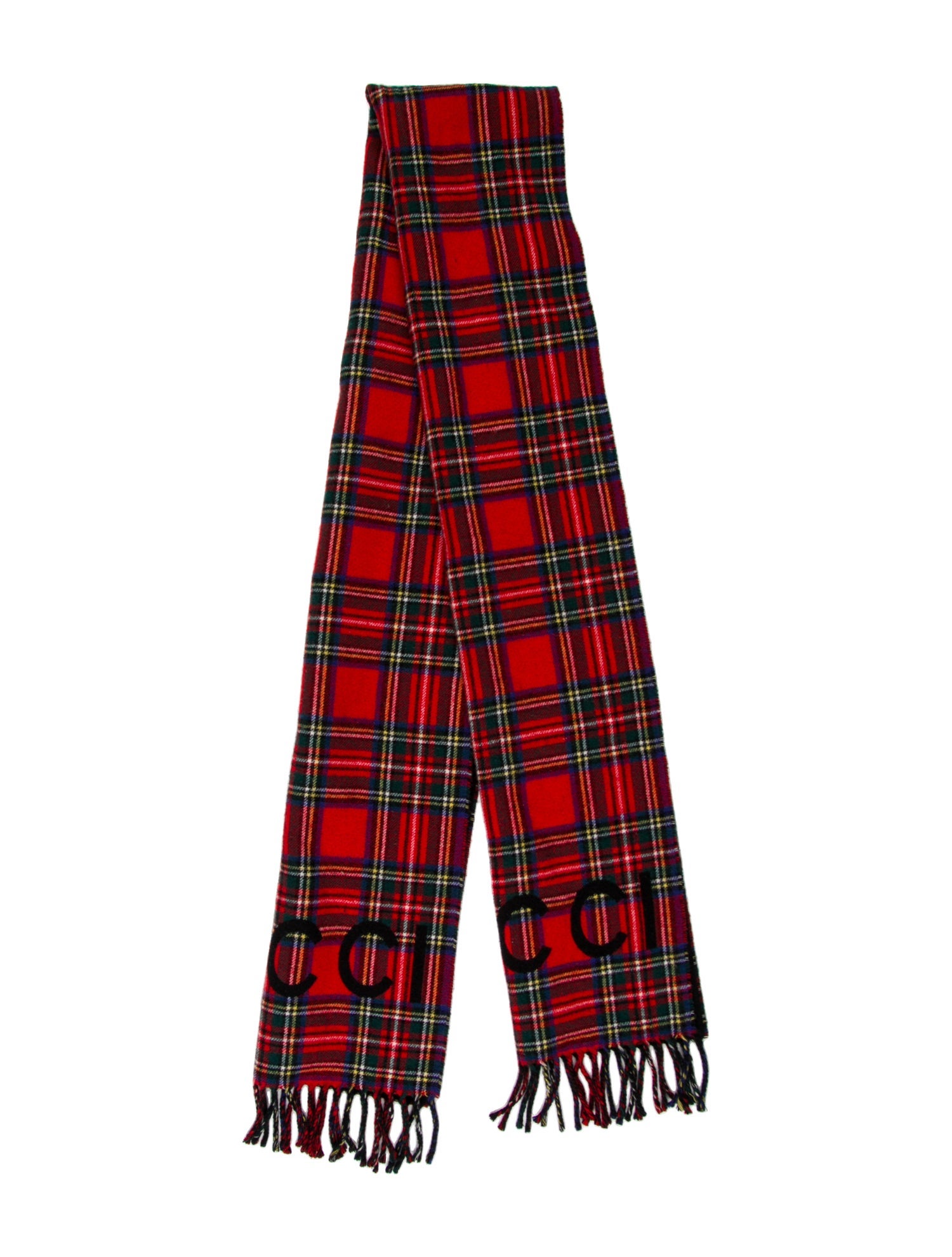 Gucci Wool Striped Scarf