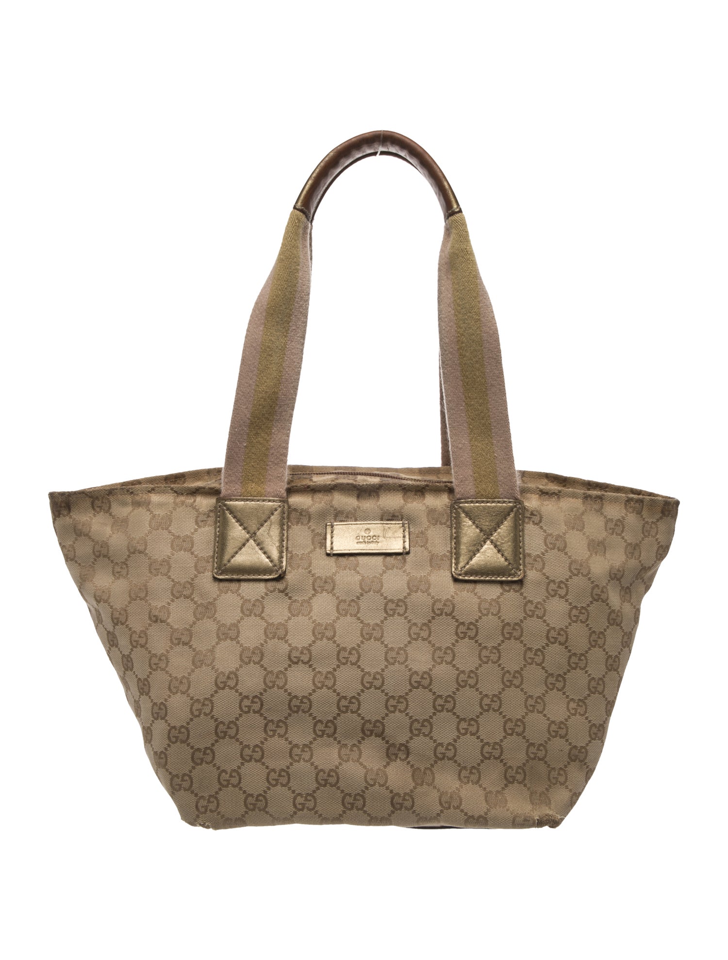 Gucci GG Canvas Shoulder Bag Vintage