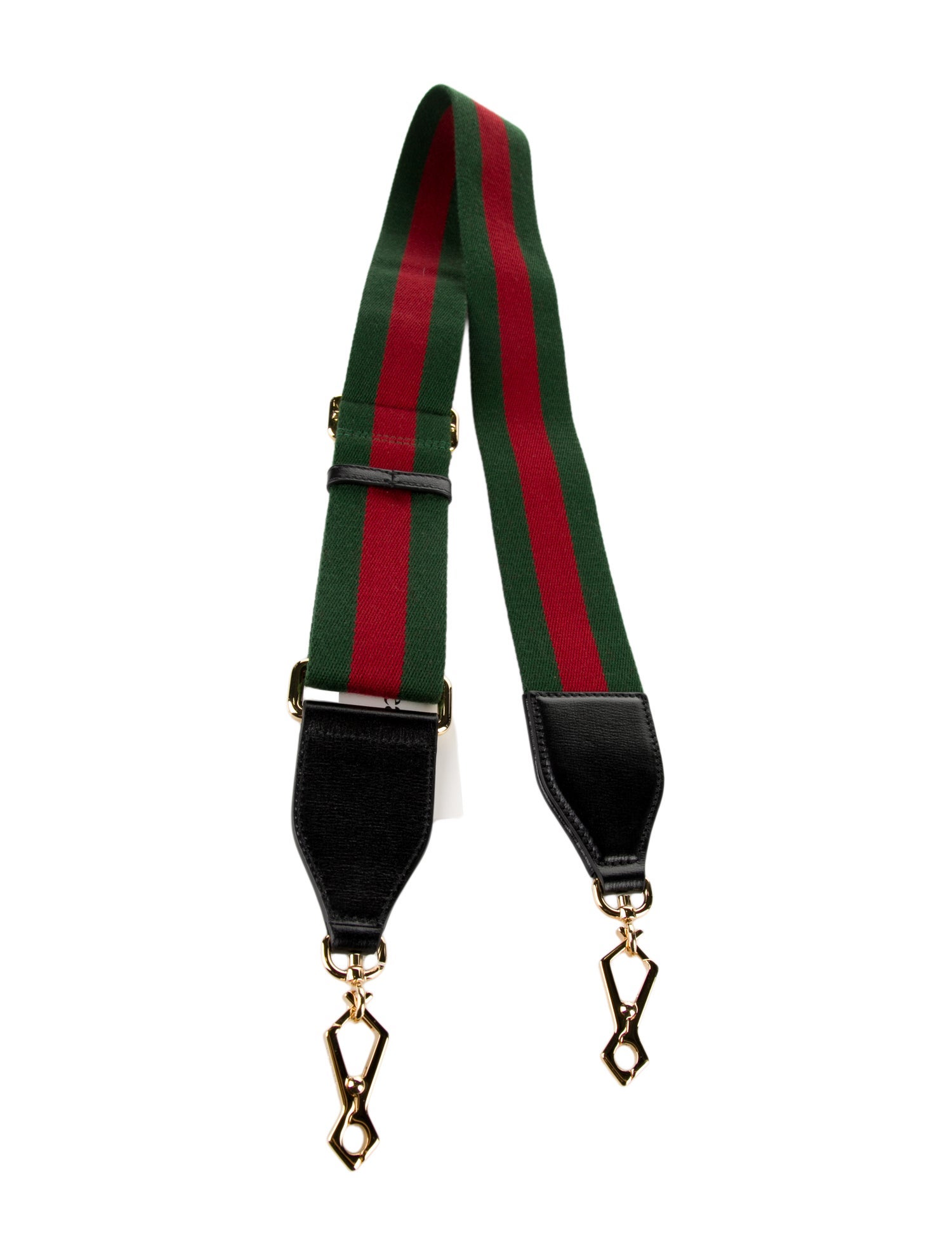 Gucci canvas bag strap