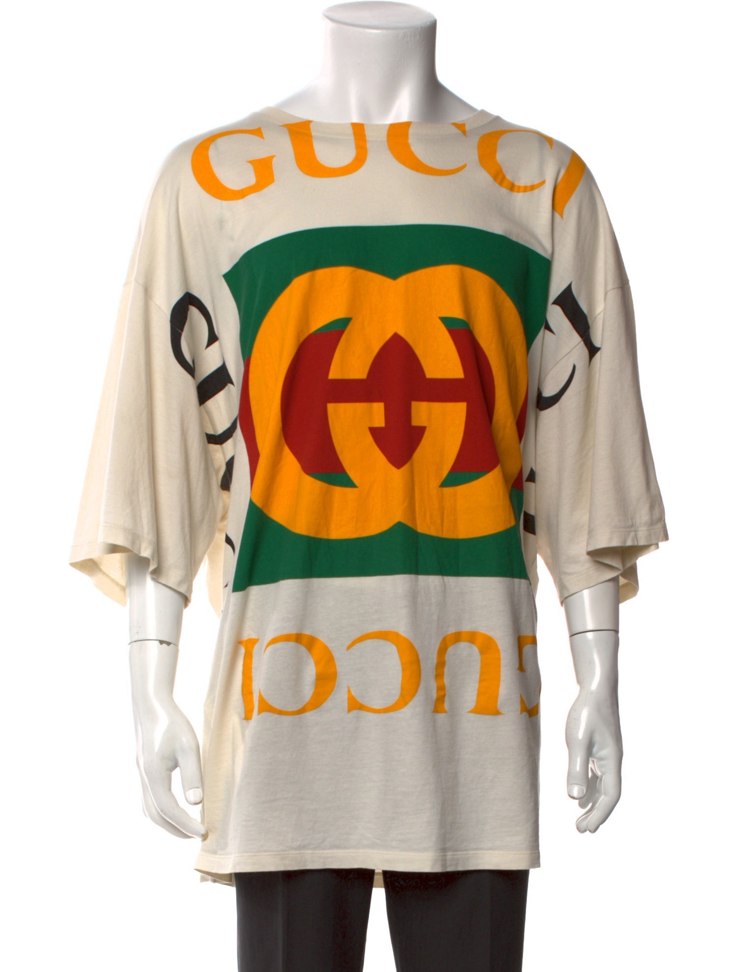 Gucci Web Accent Crew Neck T-Shirt