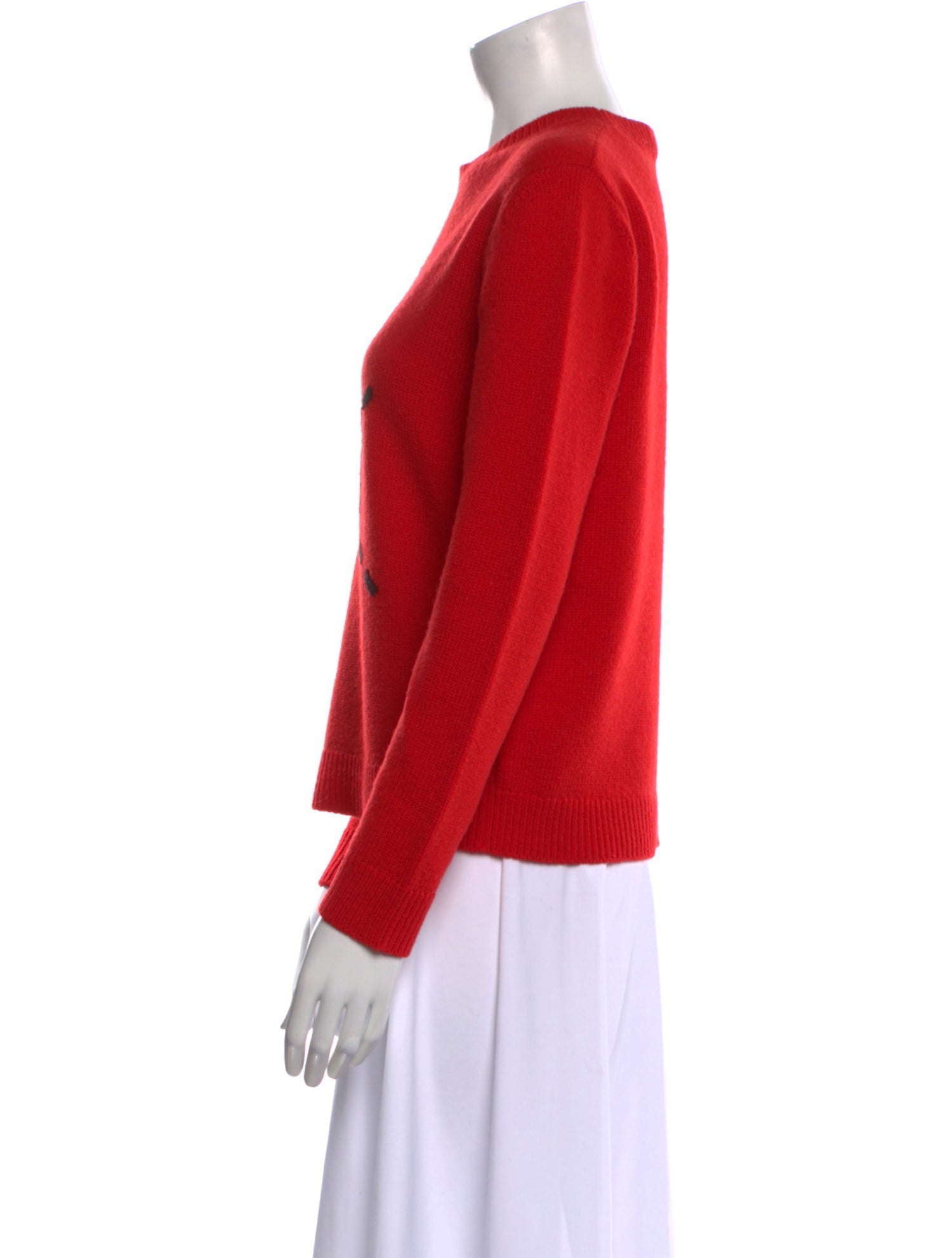 Gucci Wool Graphic Print Sweater