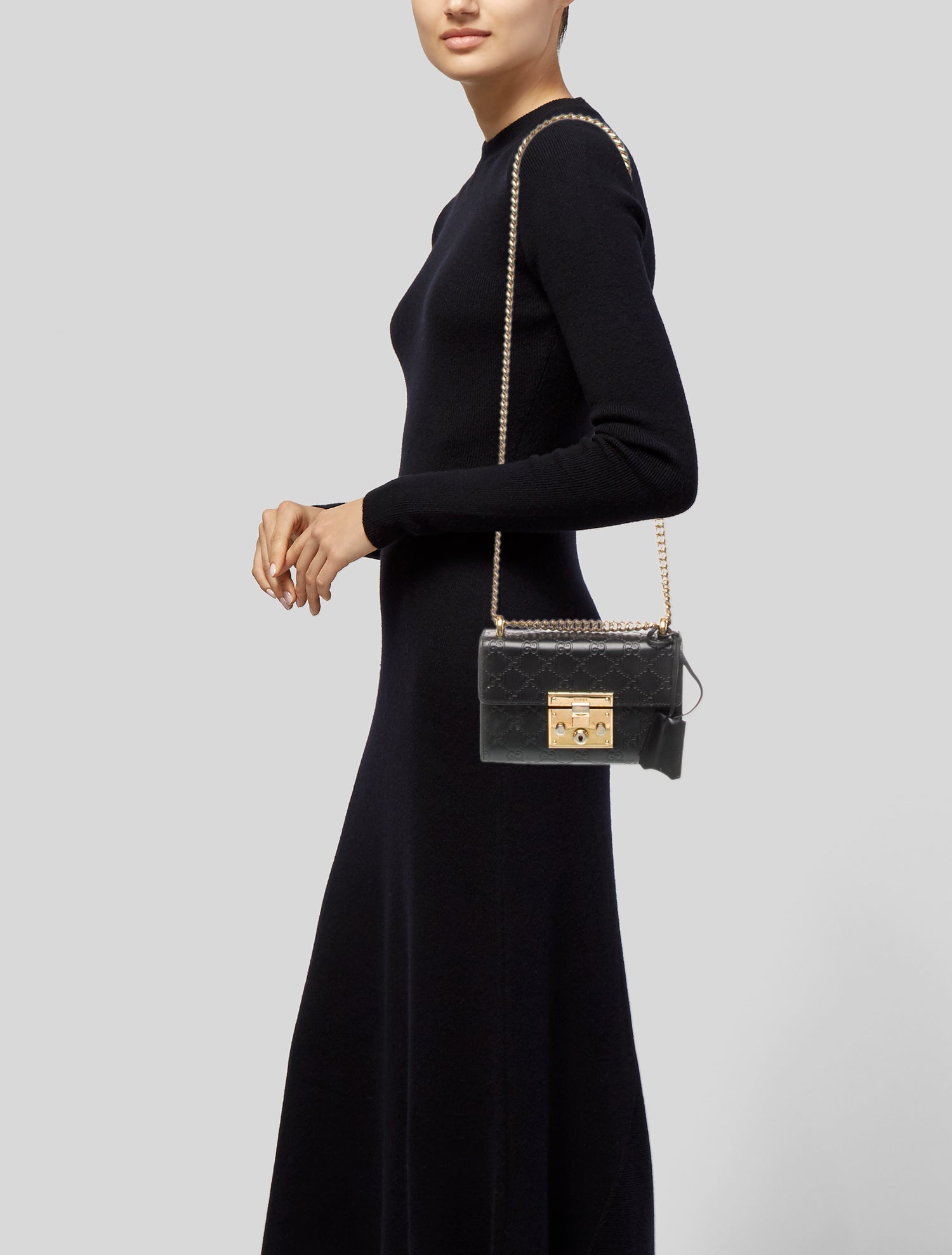 Gucci GG Signature Padlock Small