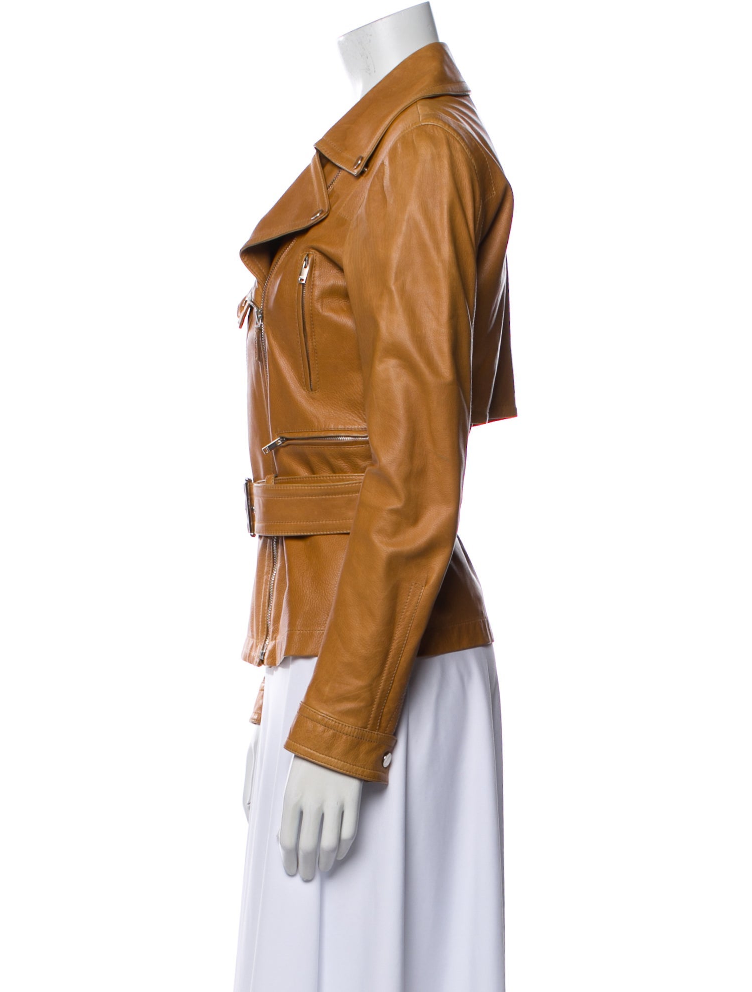 Gucci Vintage Leather Biker Jacket