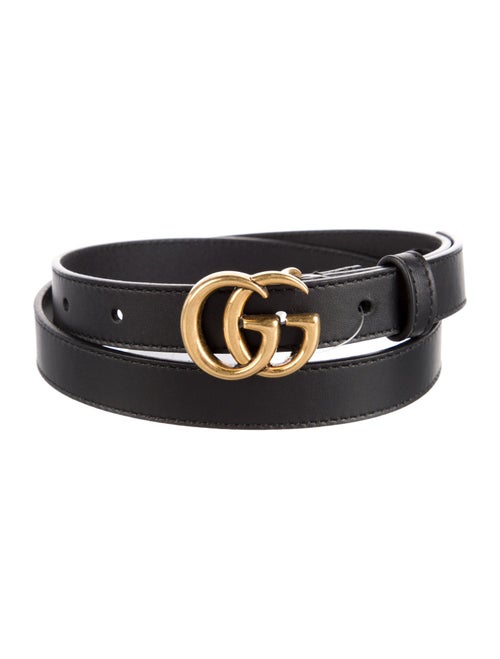 Gucci Skinny Leather Belt