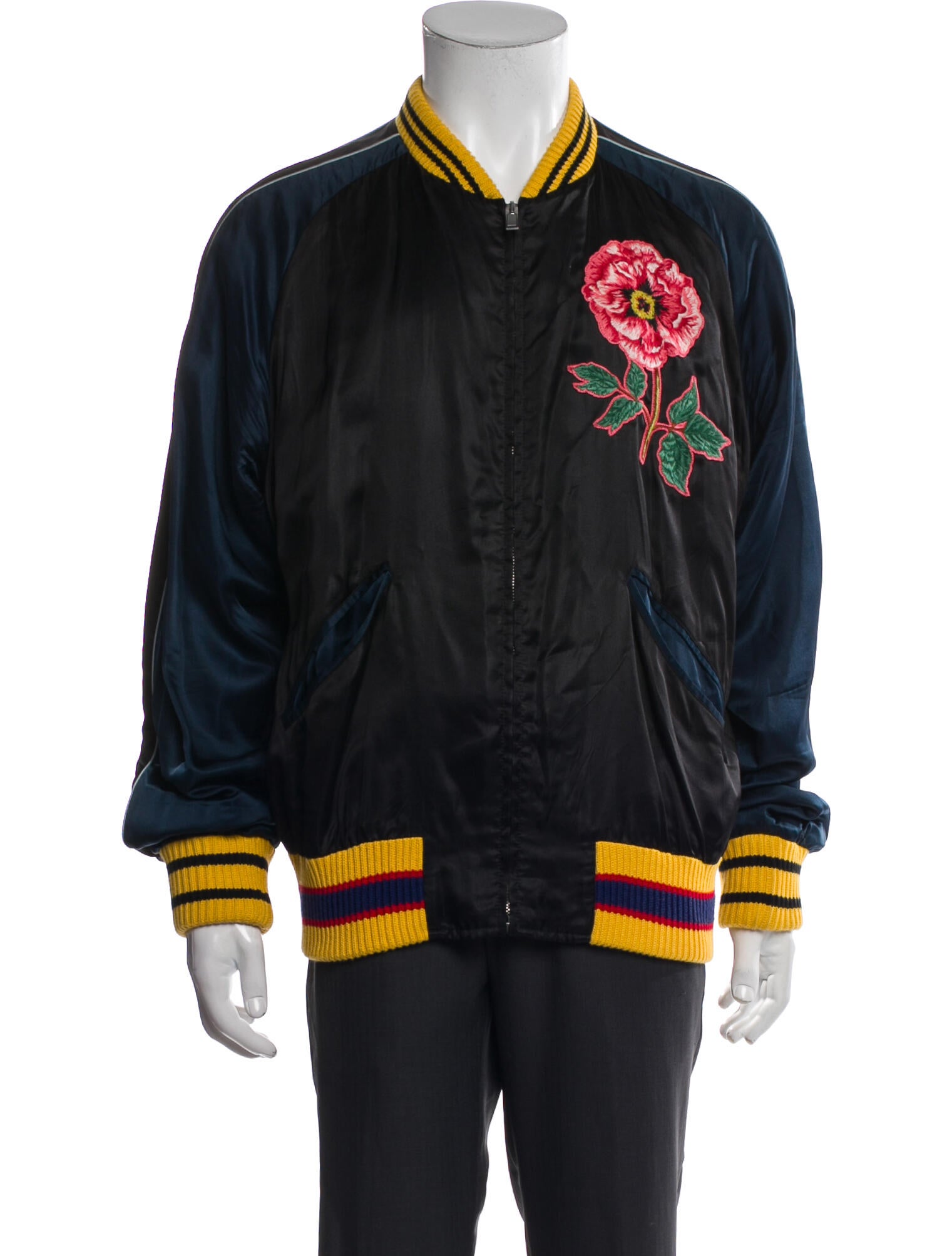 Gucci 2016 L' Aveugle Par Amour Varsity Jacket
