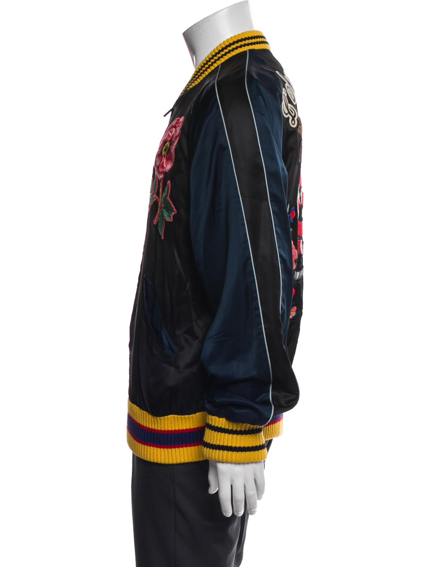 Gucci 2016 L' Aveugle Par Amour Varsity Jacket