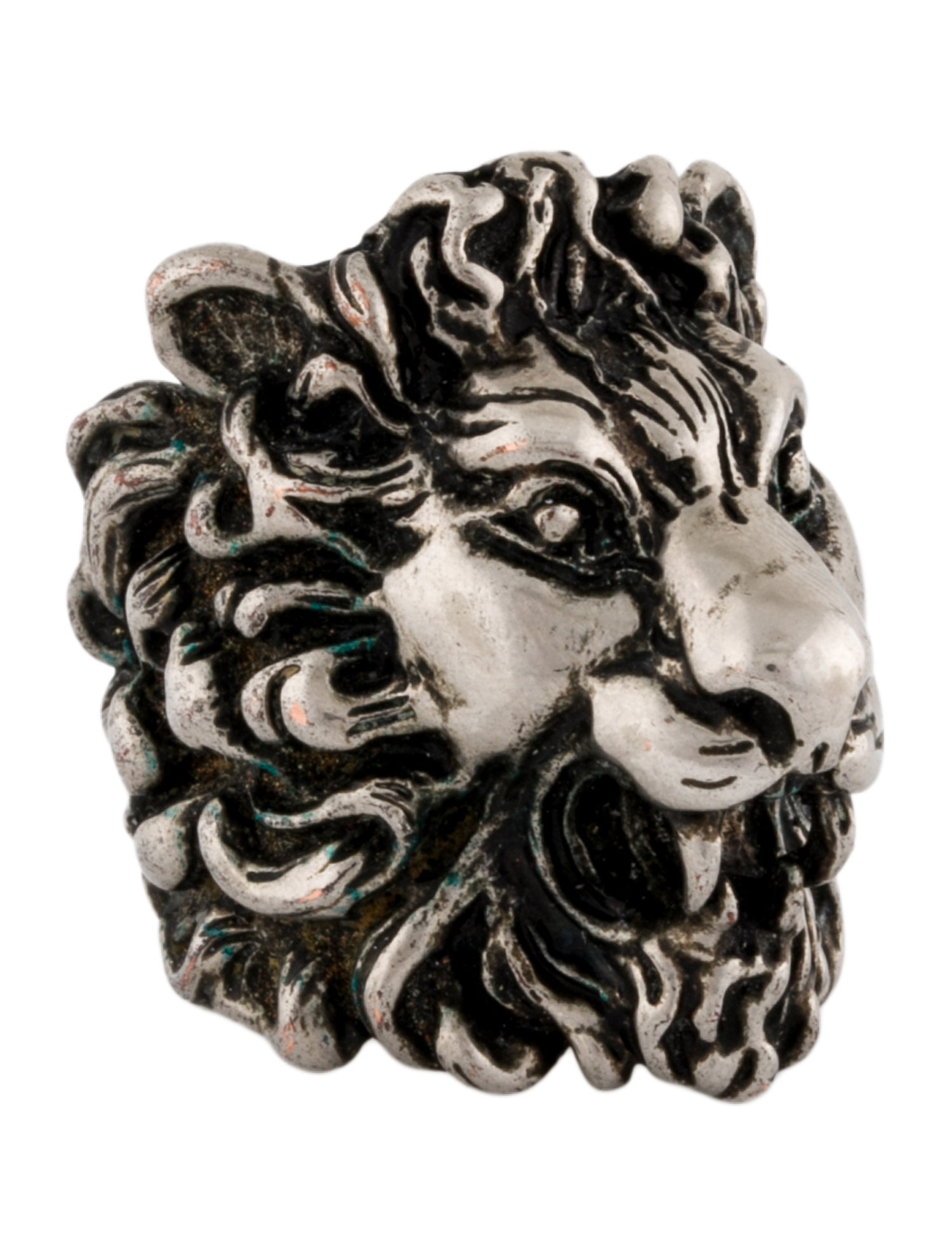 Gucci Lion Head Cocktail Ring