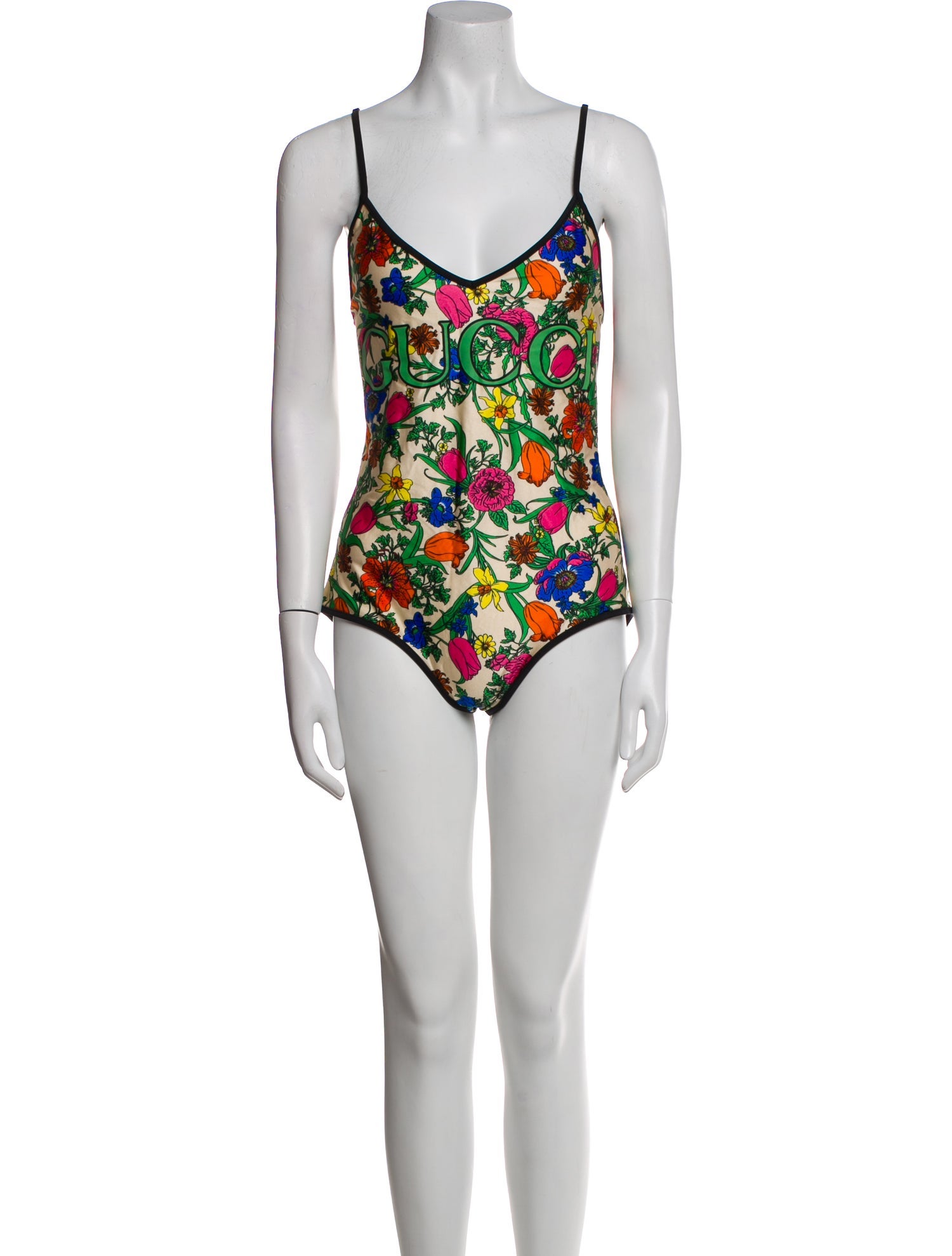Gucci 2020 Printed One-Piece w/ Tags