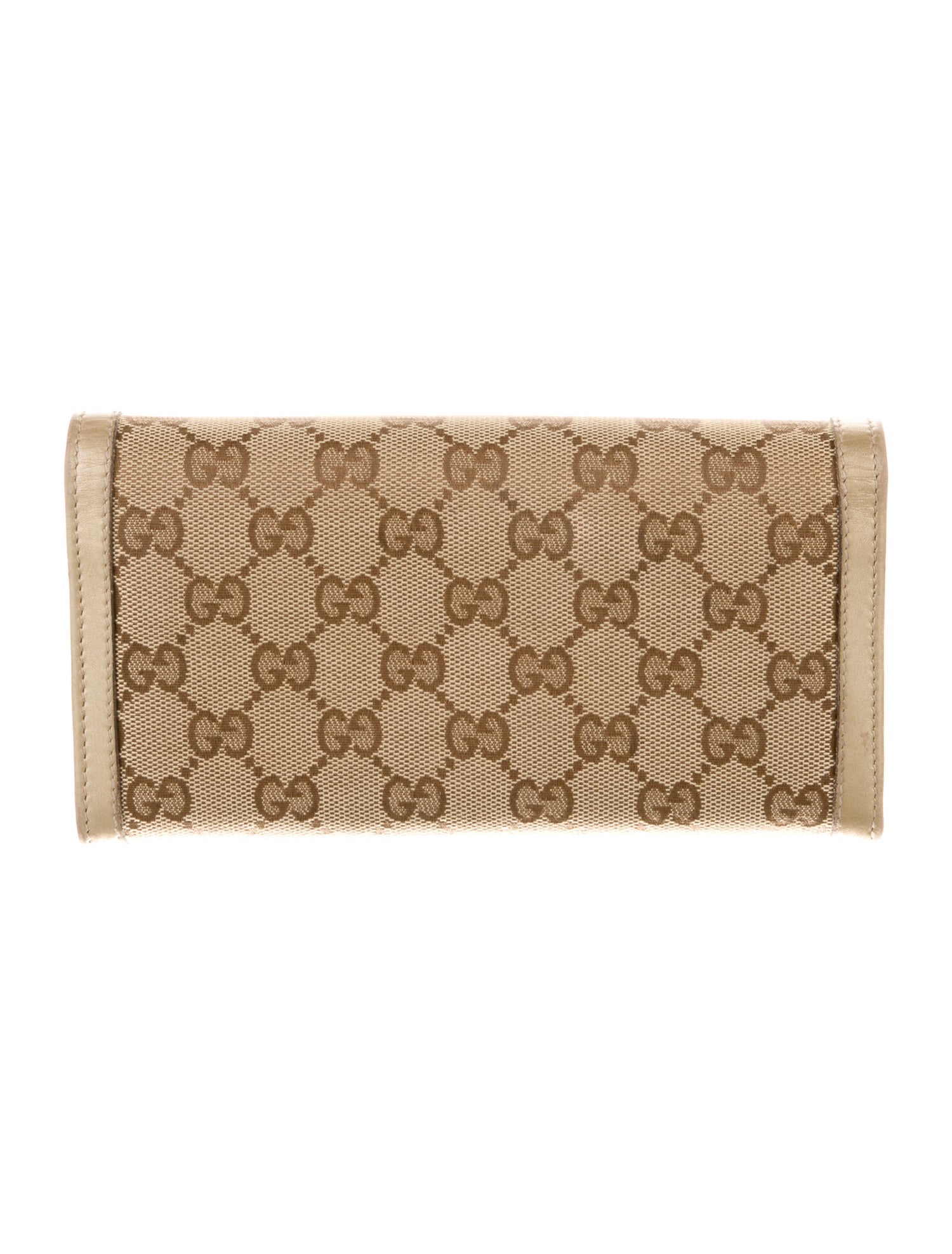Gucci GG Canvas Canvas Continental Wallet