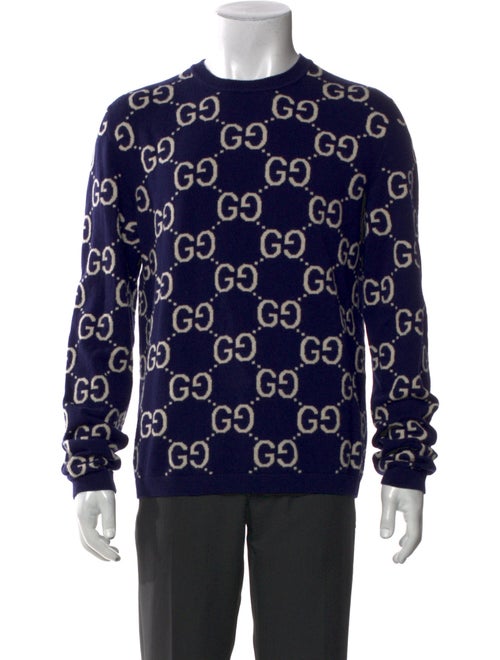 Gucci GG Logo Wool Pullover