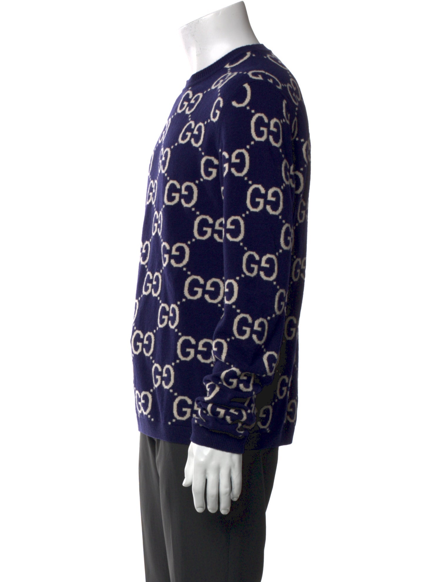 Gucci GG Logo Wool Pullover