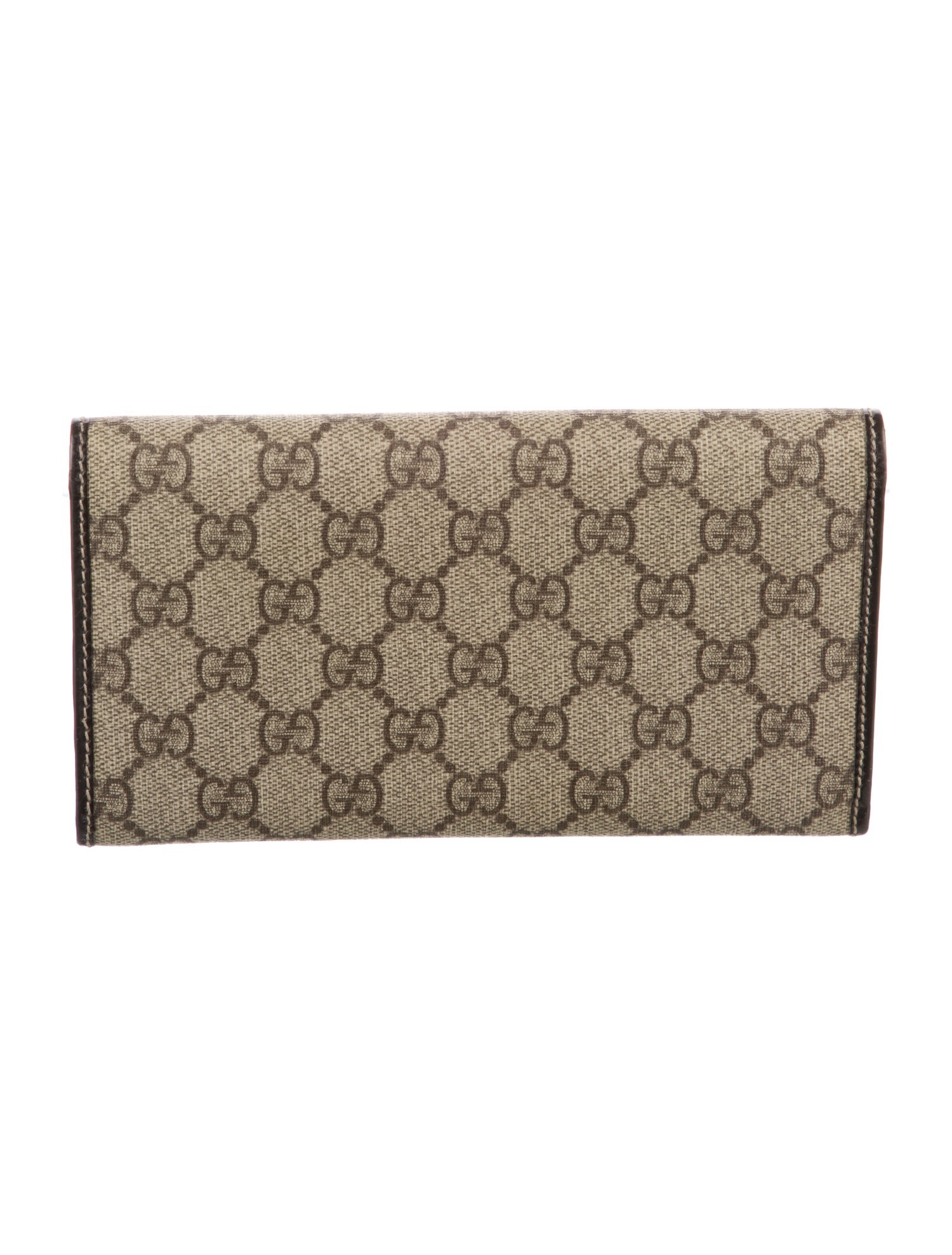 Gucci GG Supreme Continental Wallet