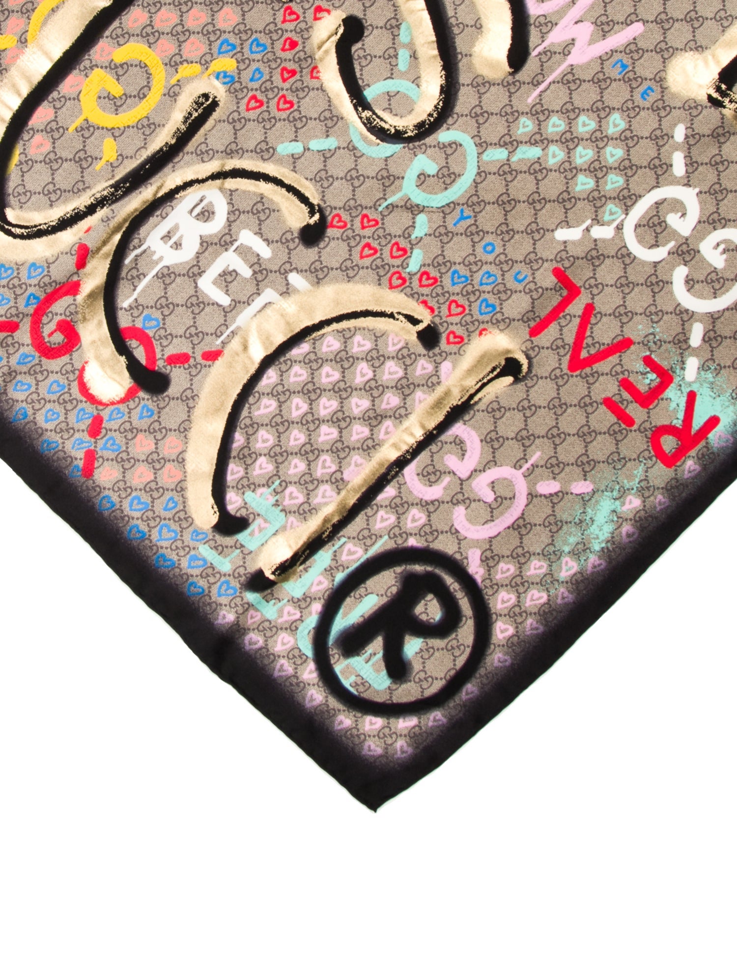 Gucci Silk Printed Scarf